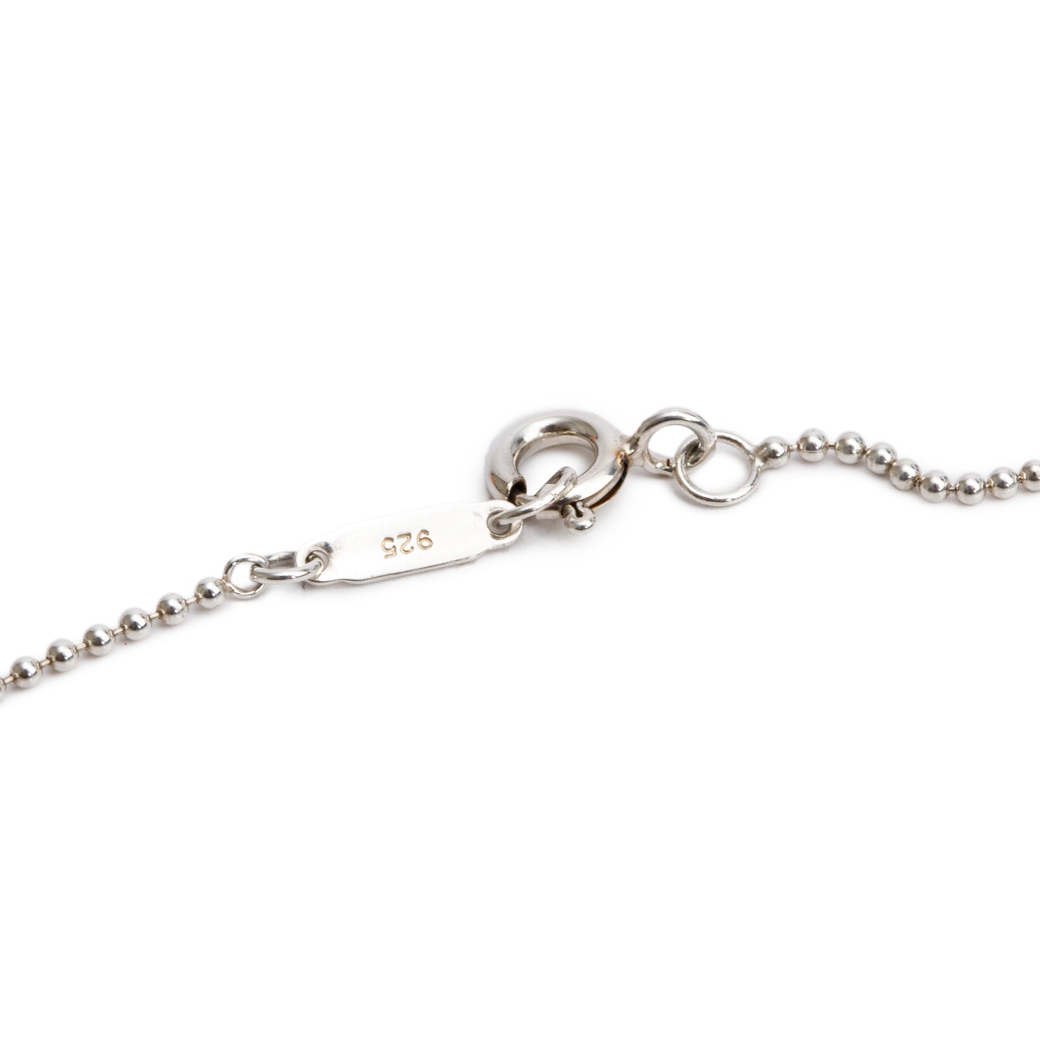 Tiffany & Co. Elsa Peretti Sterling Silver Alphabet Letter "W" Pendant Necklace
