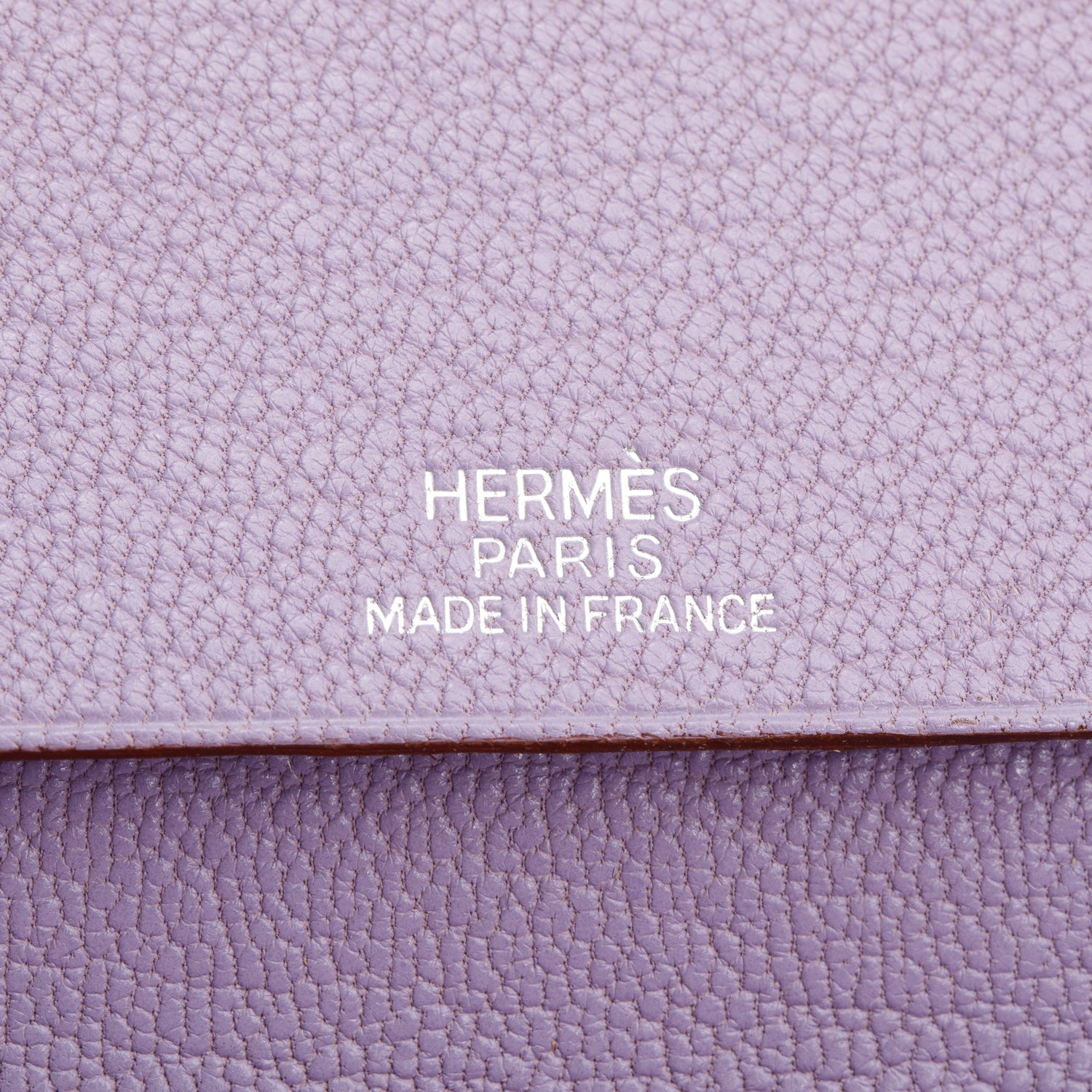 Hermes Lilas Chevre Mysore Vision II Agenda Cover