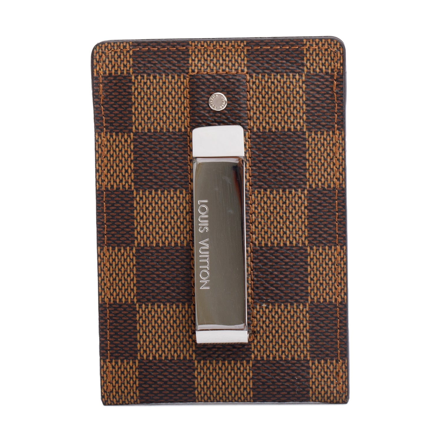 Louis Vuitton Damier Ebene Pince Card Holder