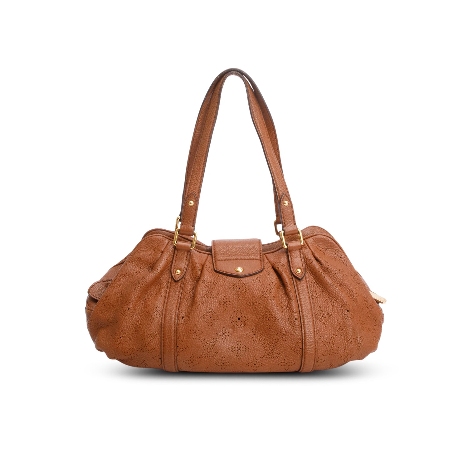 Louis Vuitton Brown Mahina Lunar GM Shoulder Bag