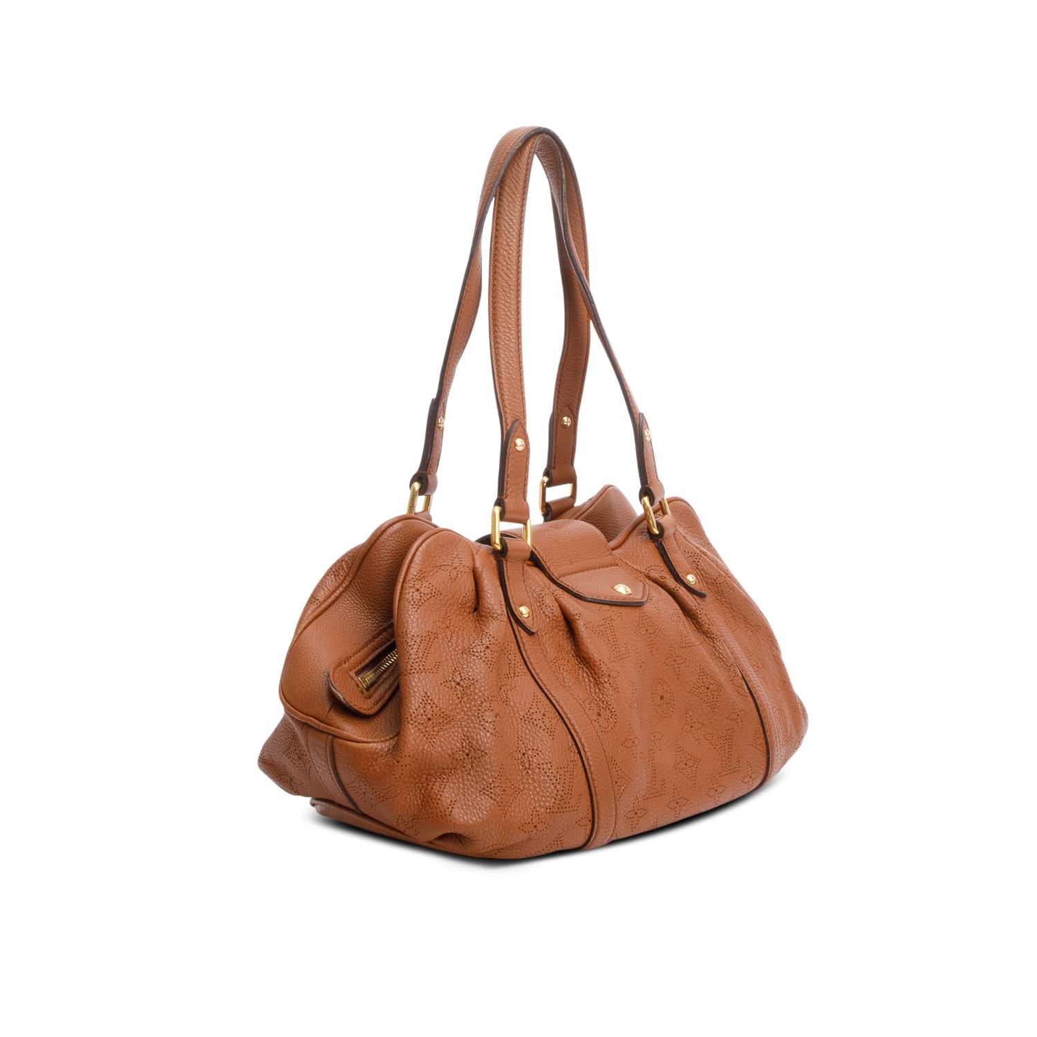 Louis Vuitton Brown Mahina Lunar GM Shoulder Bag