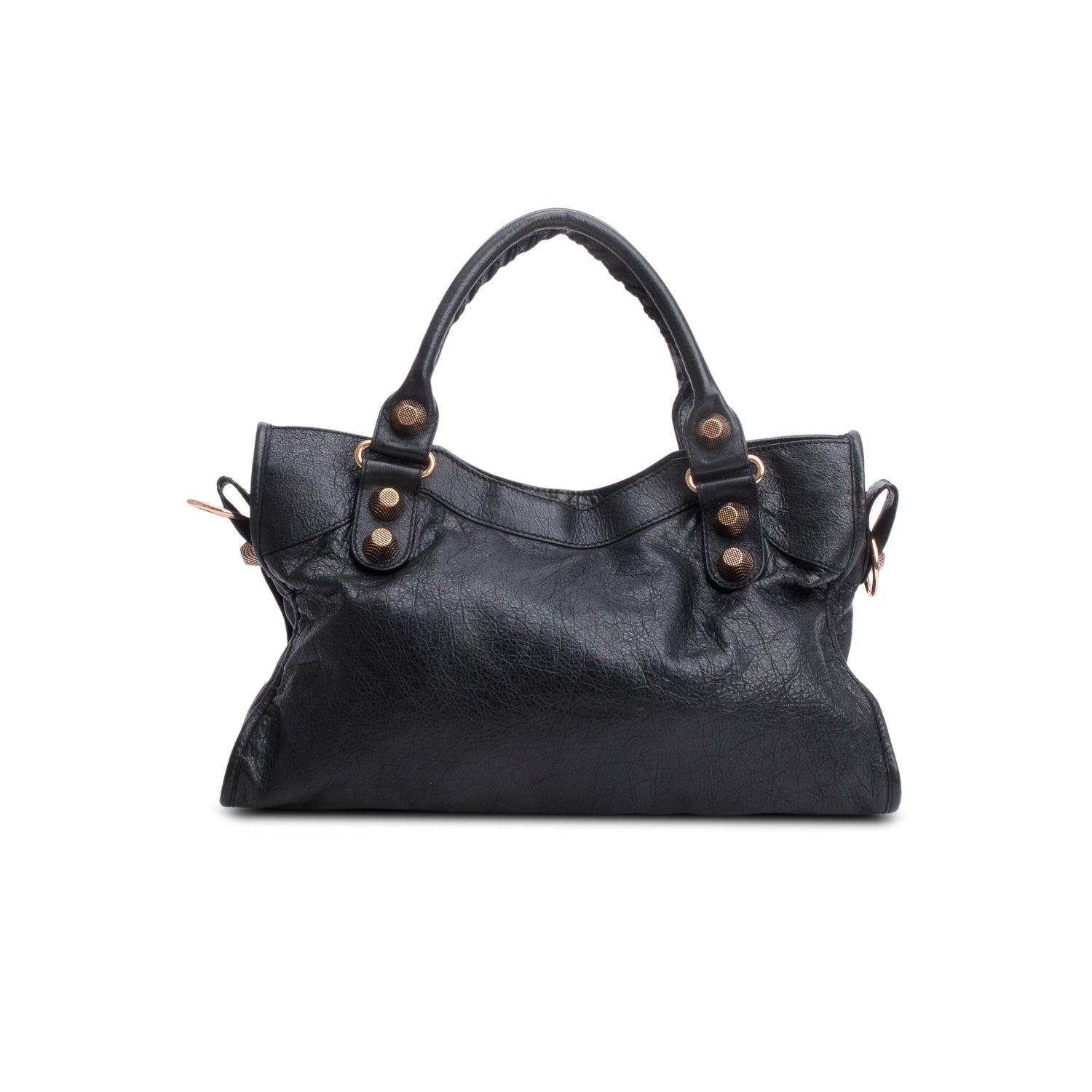 Balenciaga Black Agneau Giant 21 City Bag