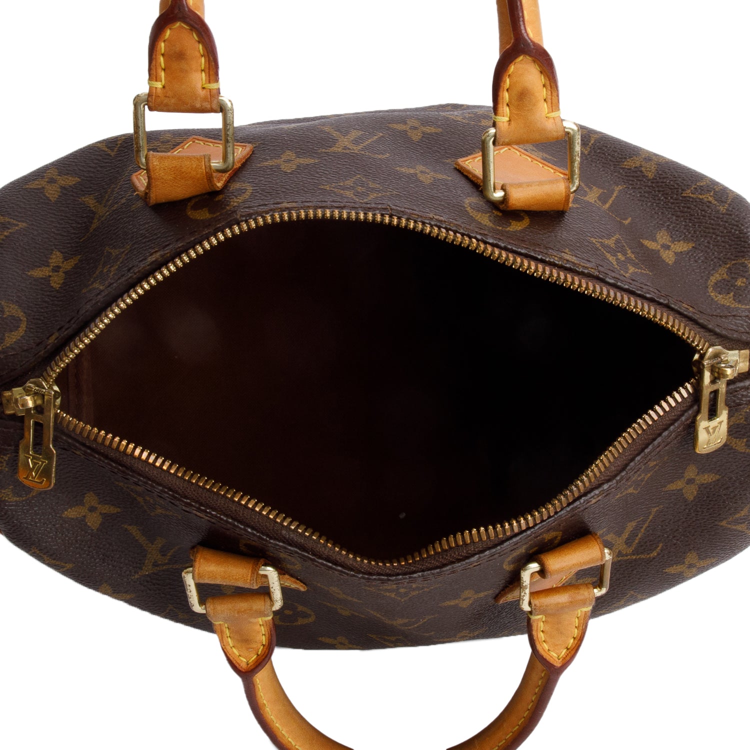 Louis Vuitton Monogram Speedy Bandouliere 25 w/ Strap & Box