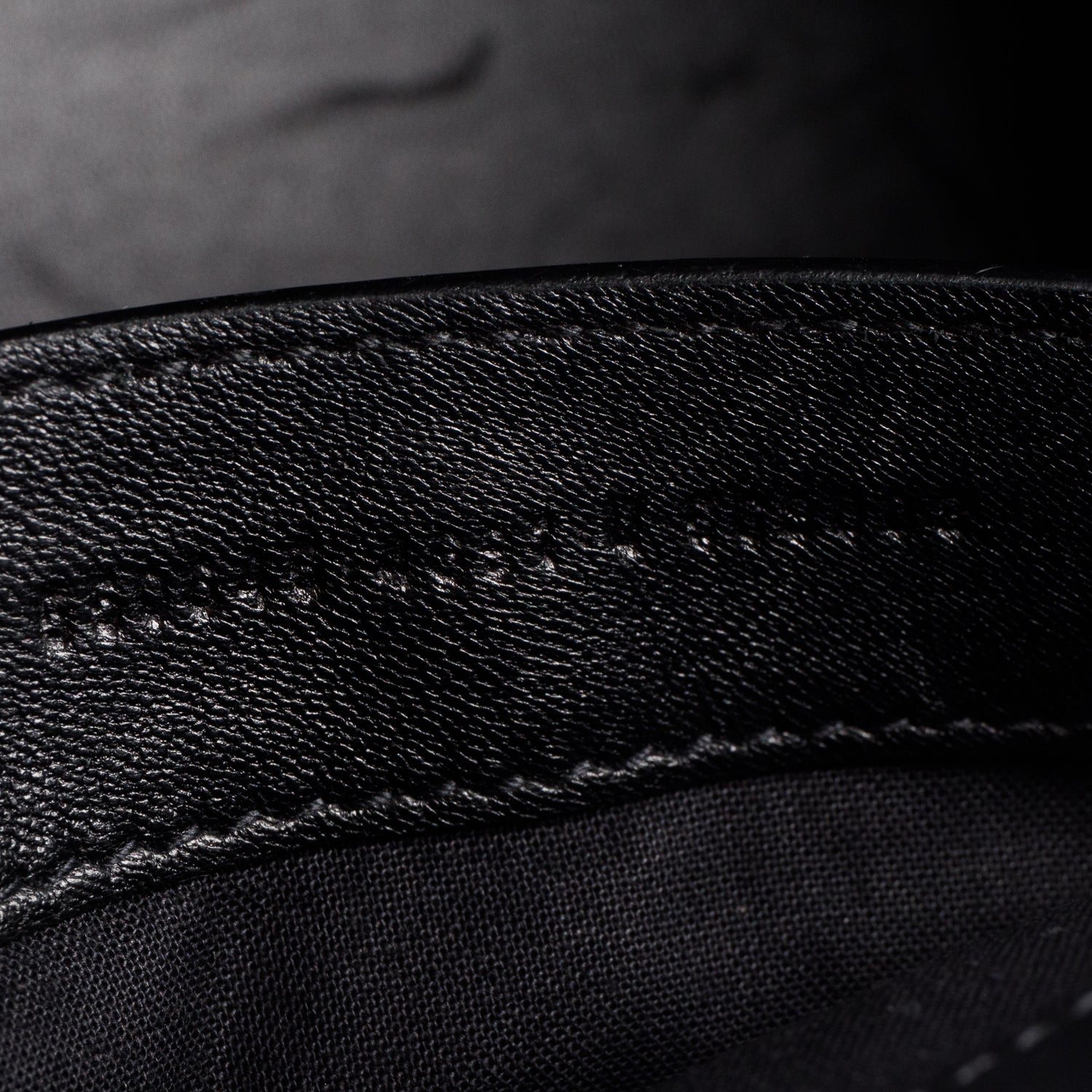 Balenciaga Navy Shiny Calfskin Logo Croc Embossed S Ville Top Handle Bag w/ Strap