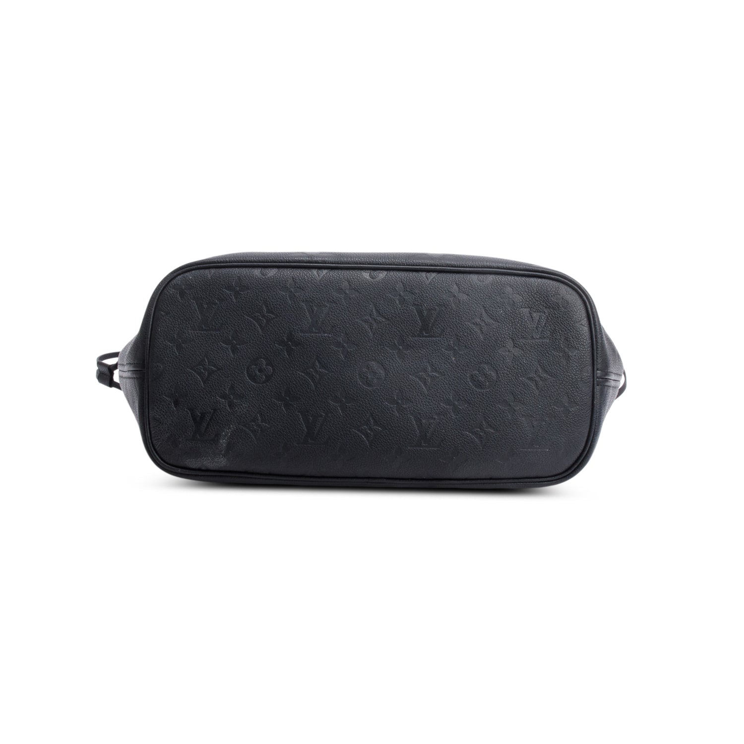 Louis Vuitton Black Monogram Empreinte Leather Neverfull MM