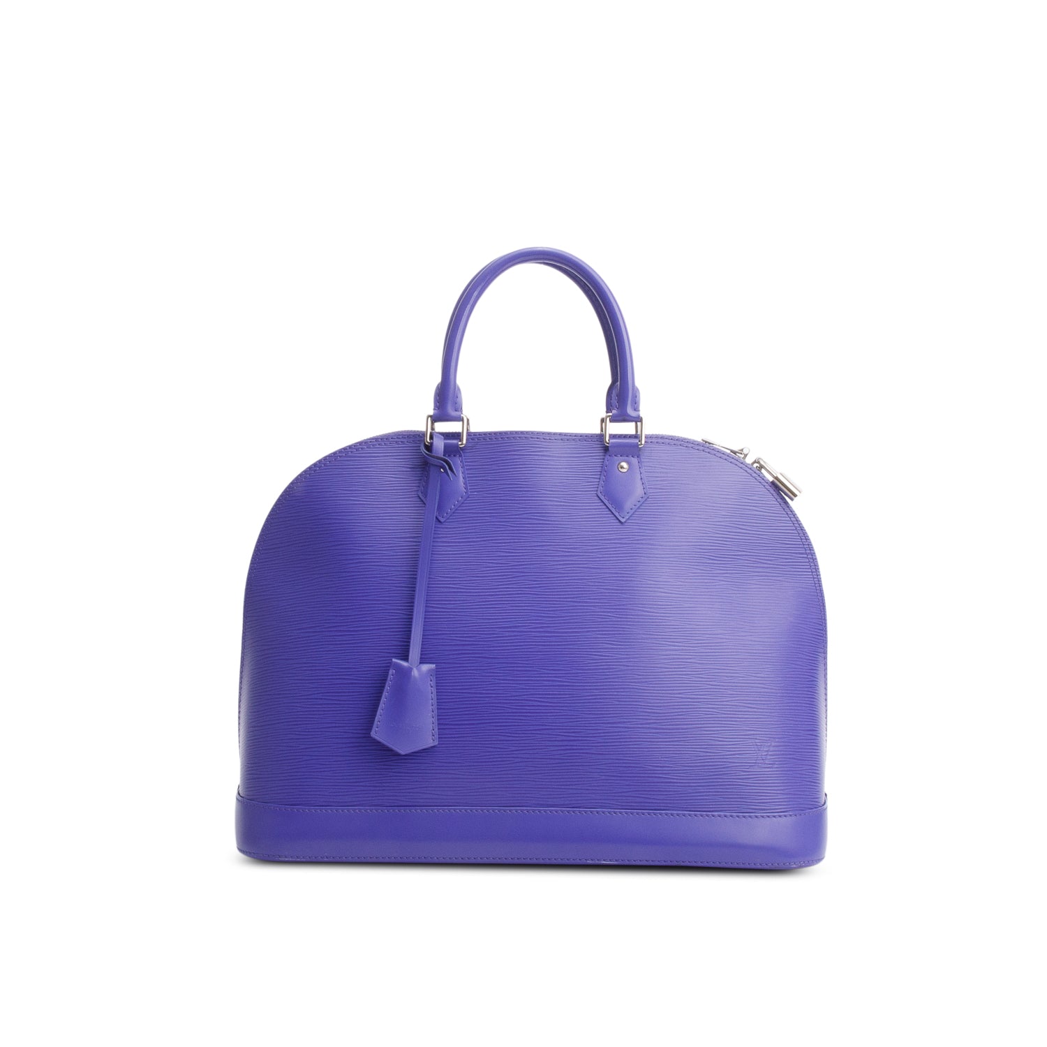 Louis Vuitton Purple Epi Alma GM