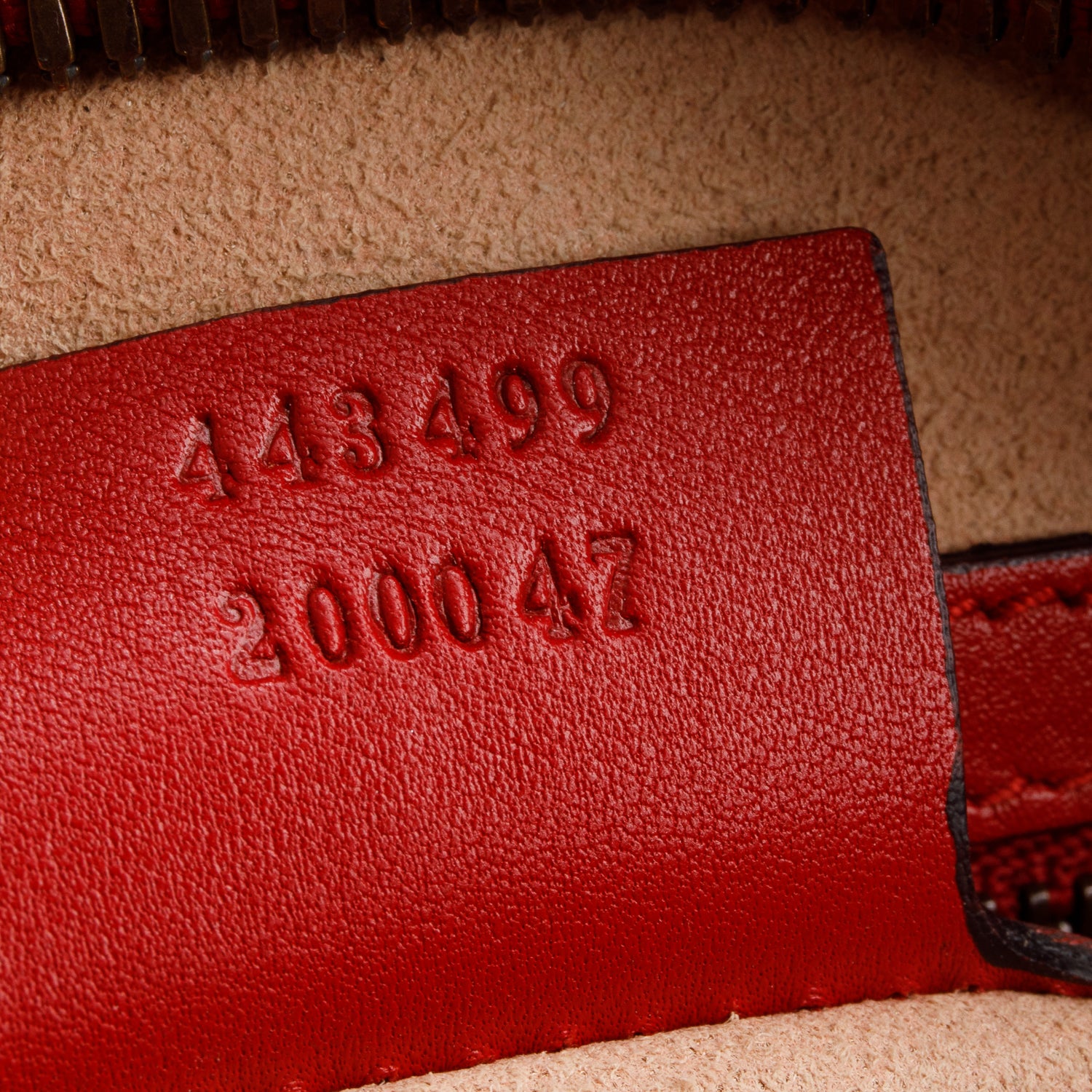 Gucci Red Calfskin Medium GG Marmont Chain Shoulder Bag w/ Box