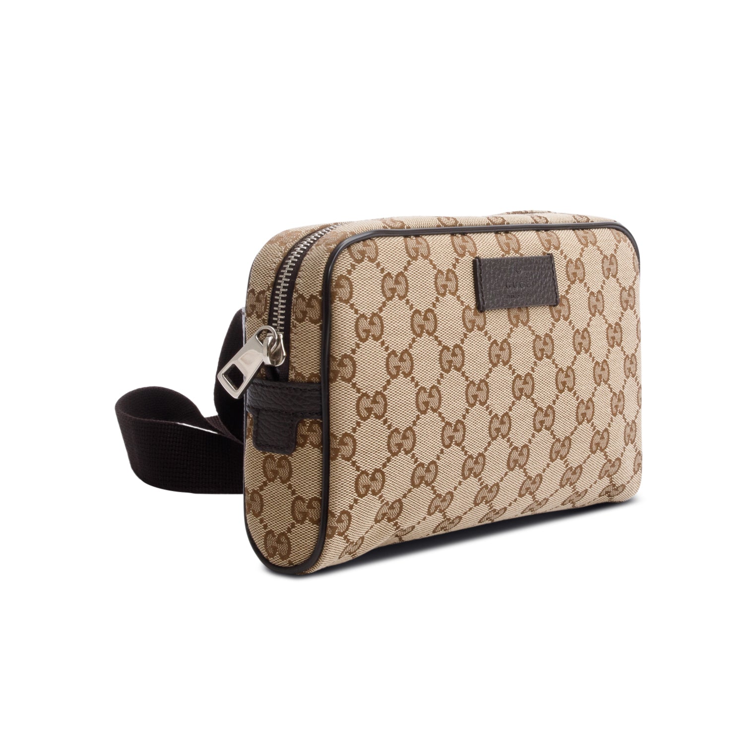 Gucci Beige GG Canvas Belt Bag