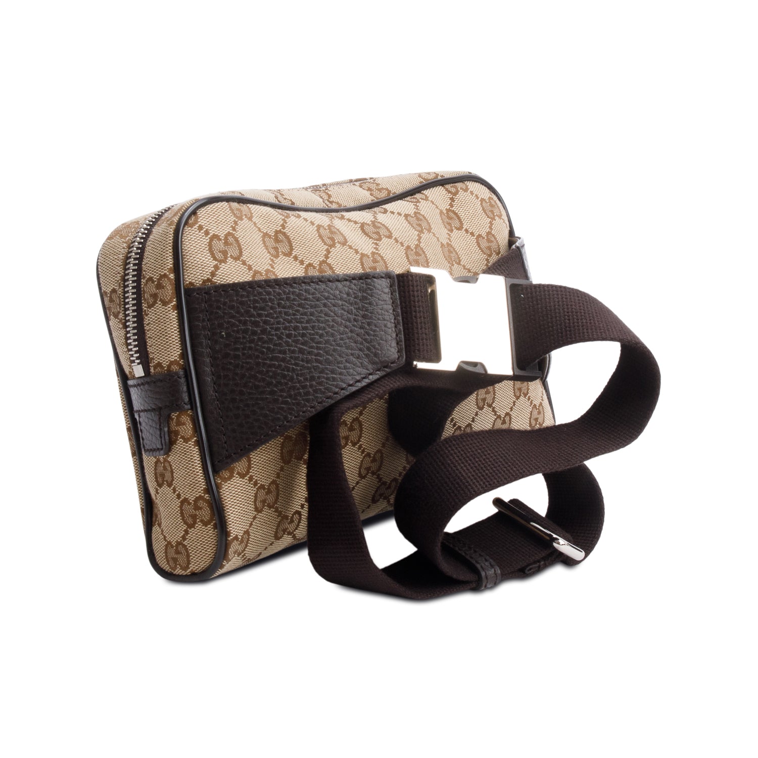 Gucci Beige GG Canvas Belt Bag