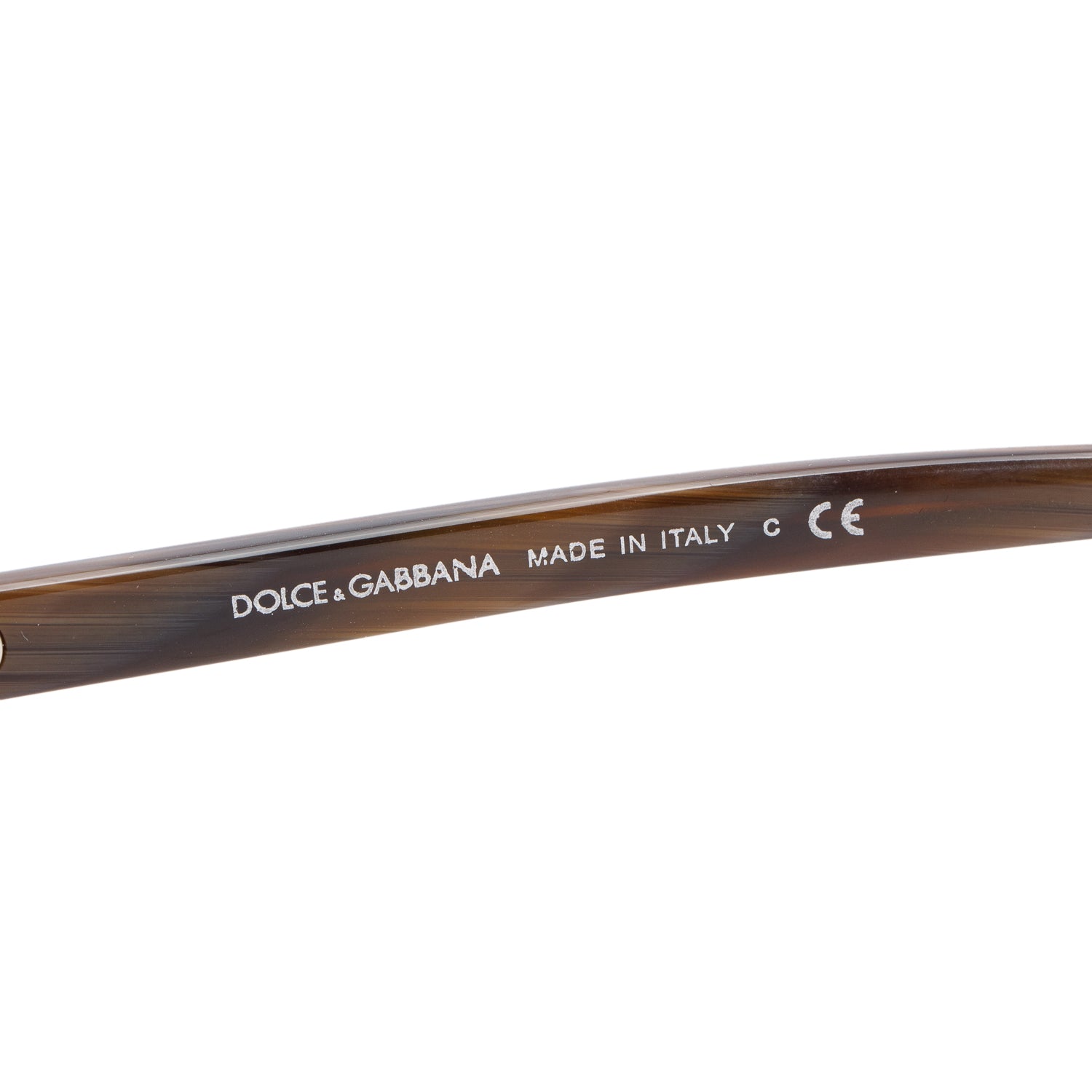 Dolce & Gabbana DG4306 Brown Acetate Round Sunglasses w/ Case