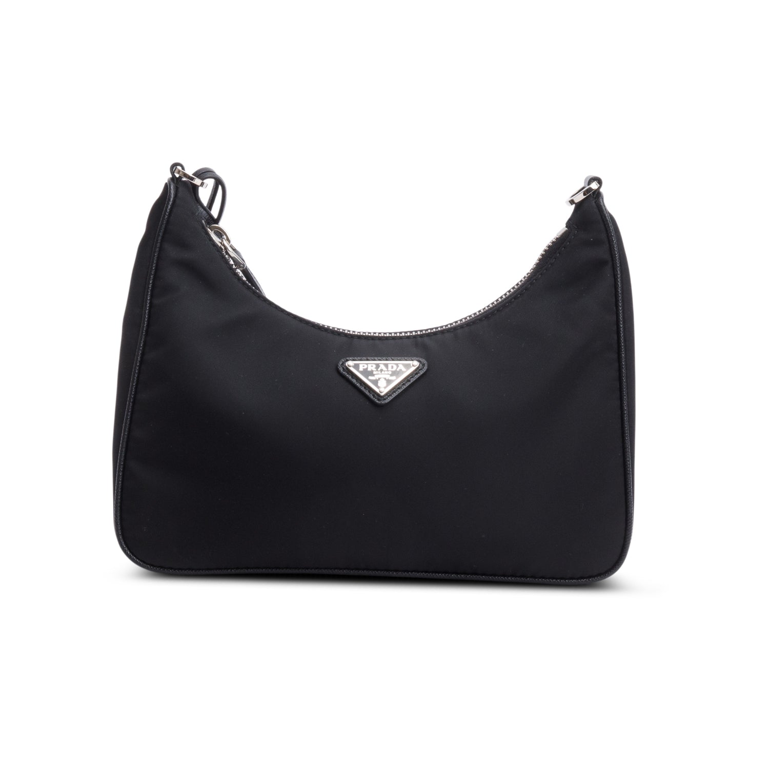 Prada Black Re-Edition 2005 Re-Nylon Bag w/ Box