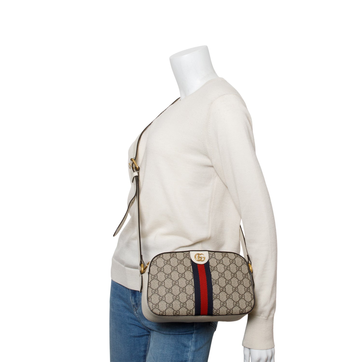 Gucci GG Supreme Ophidia Small Crossbody Bag