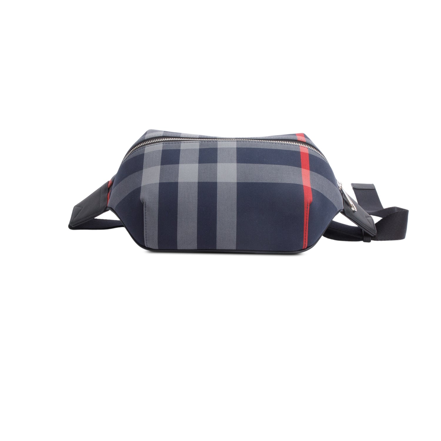 Burberry Navy Sonny Check Belt Bag