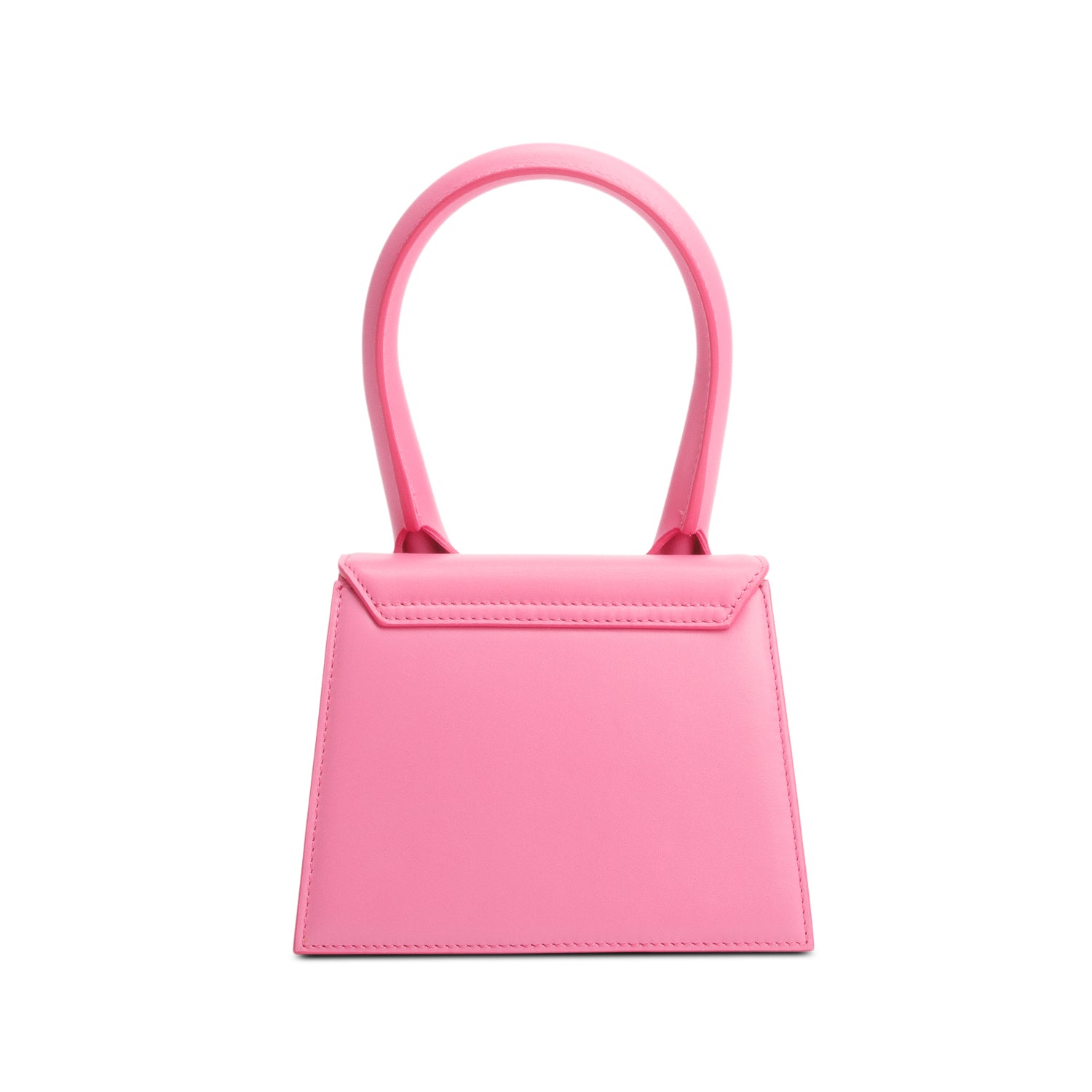 Jacquemus Pink Smooth Calfskin Le Chiquito Moyen w/ Strap