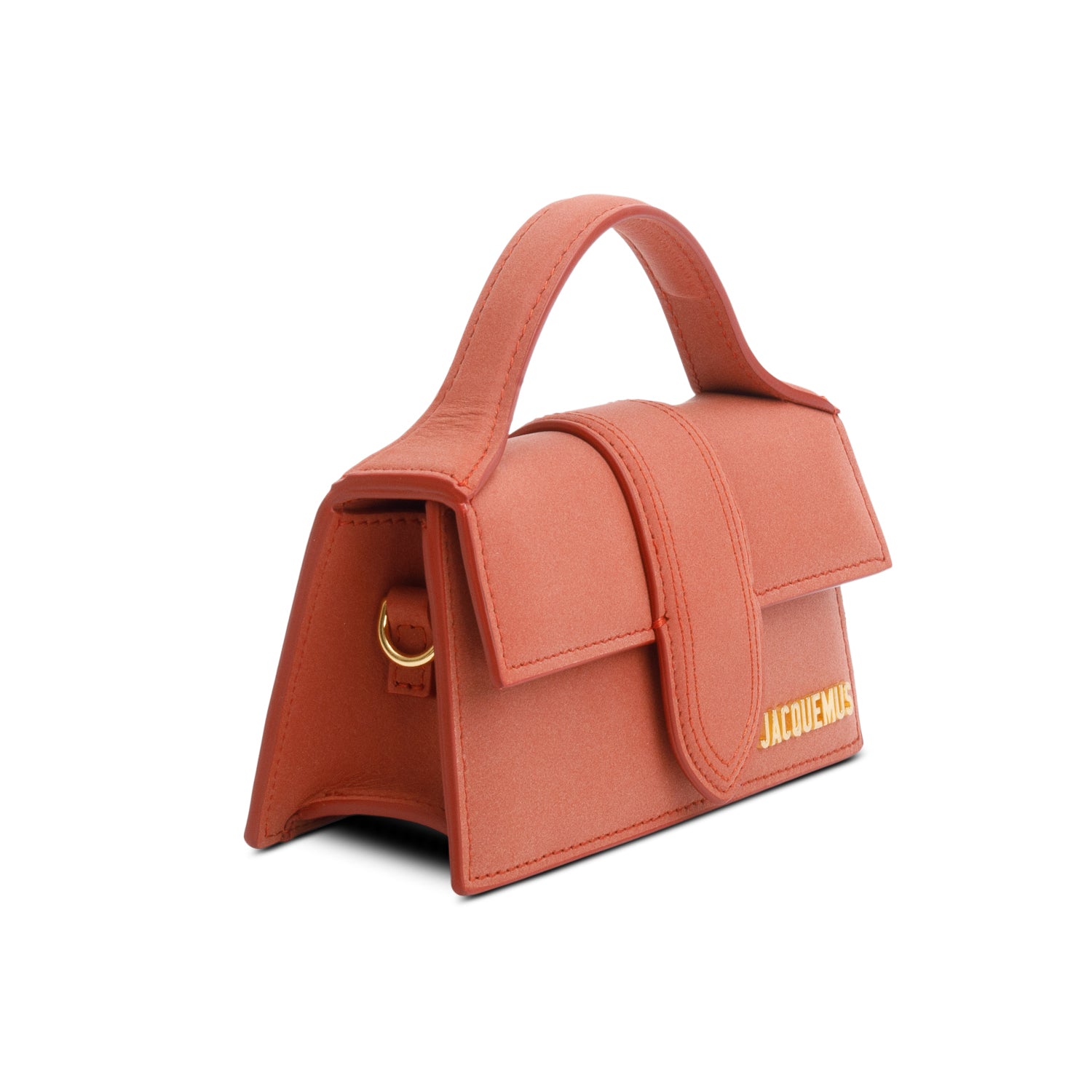 Jacquemus Dark Red Les Classique The Bambino Bag w/ Strap