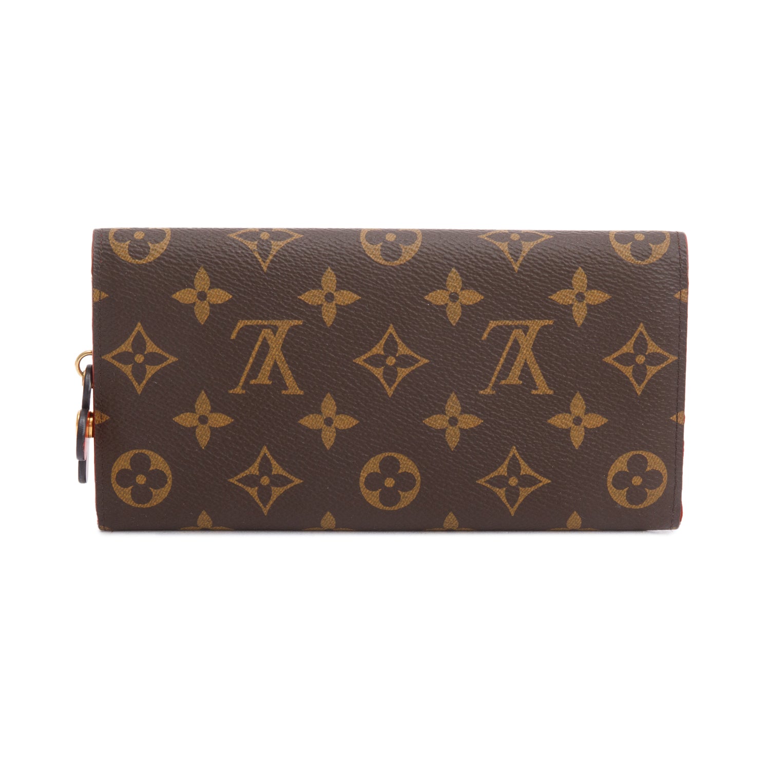 Louis Vuitton Monogram & Fuchsia Bloom Flower Emilie Wallet w/ Box