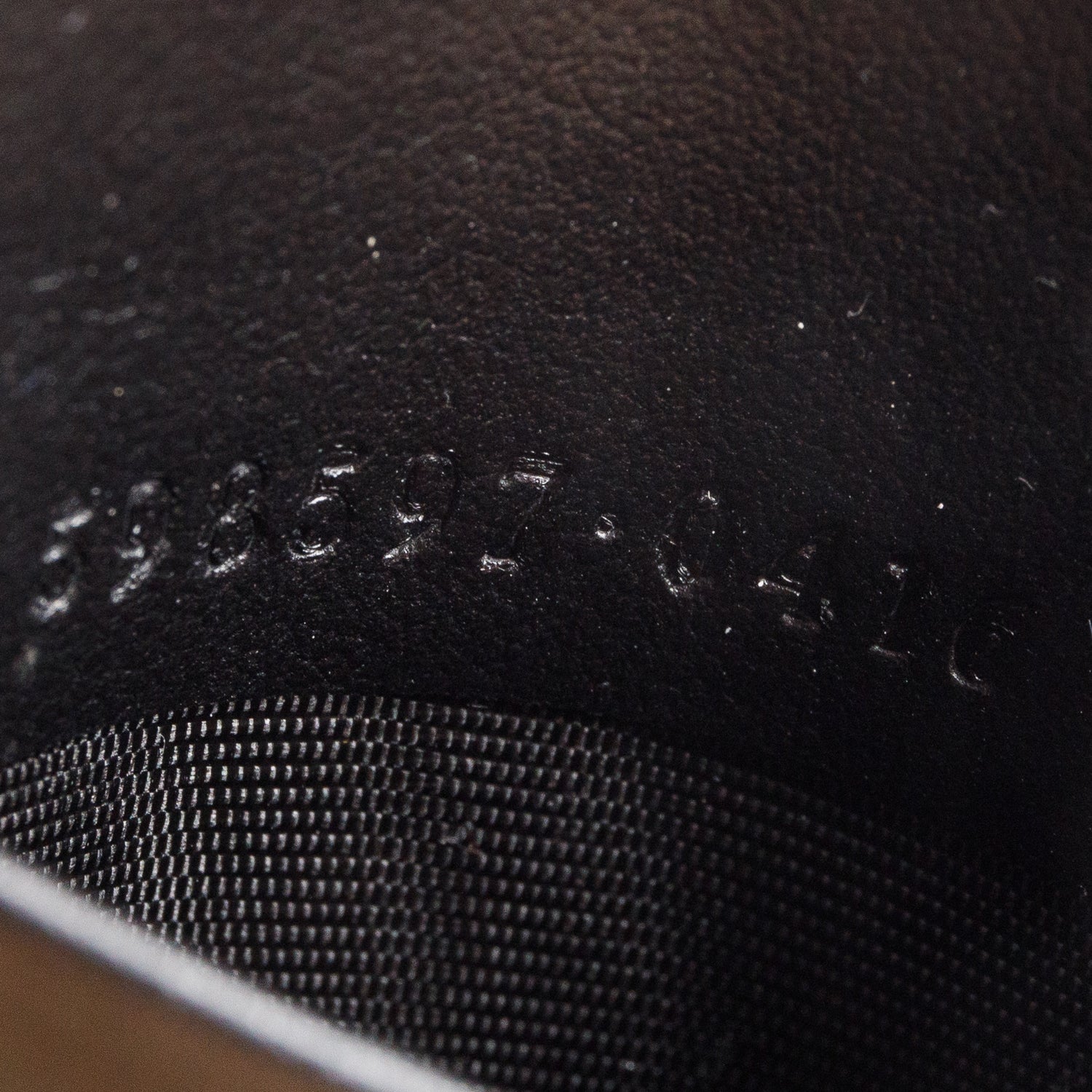 Gucci Black Matelasse Calfskin Leather Mini GG Marmont Crossbody Bag