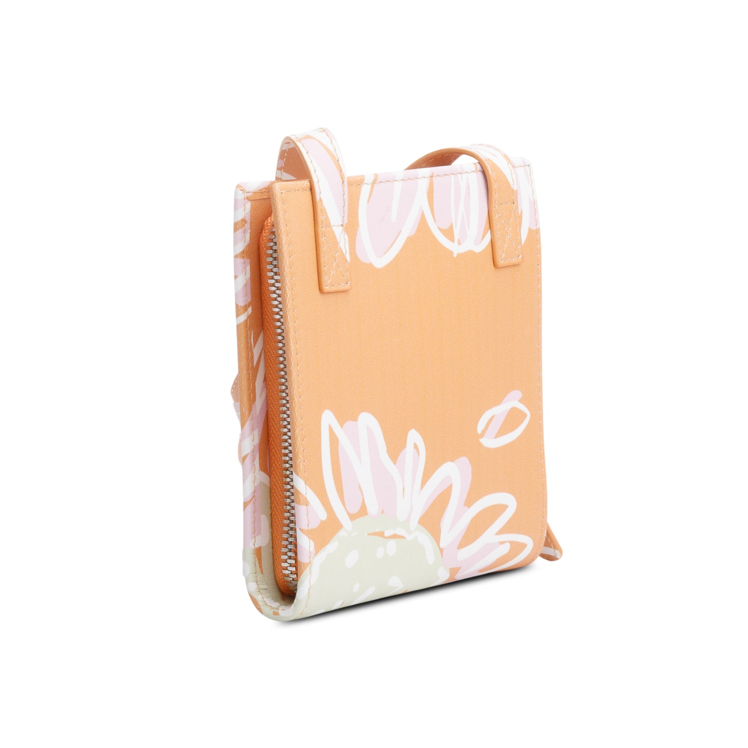 Jacquemus Orange Floral Print Le Gadjo Mini Bag