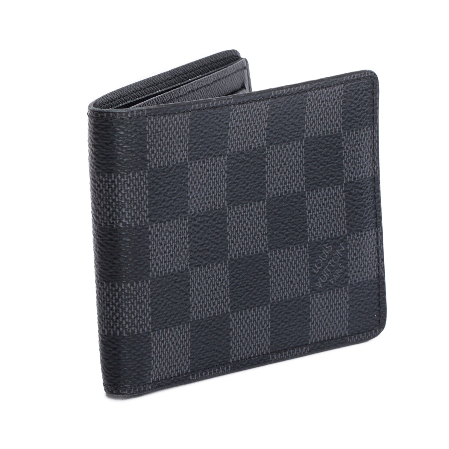 Louis Vuitton Monogram Eclipse Slender Wallet w/ Box