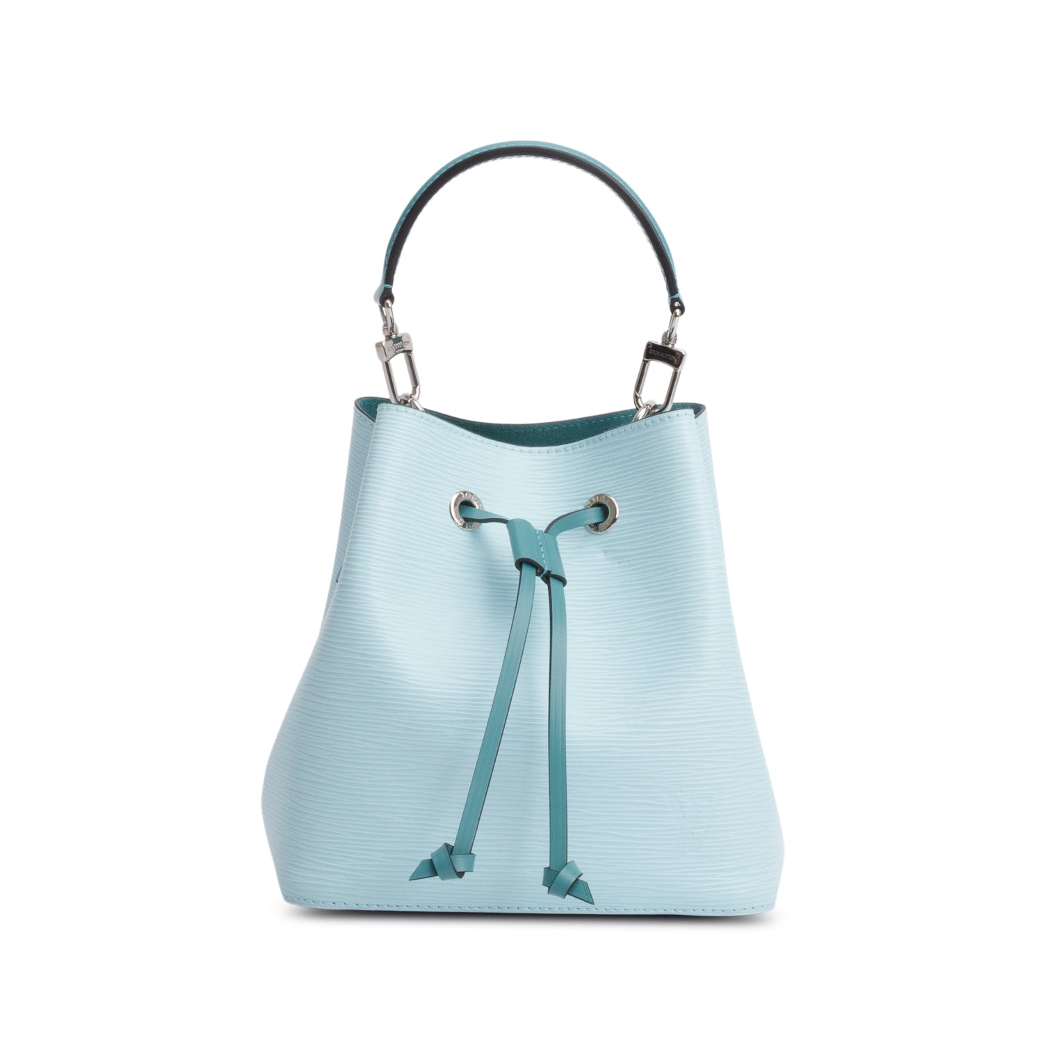 Louis Vuitton Blue Epi Leather Noe BB Bucket Bag w/ Straps