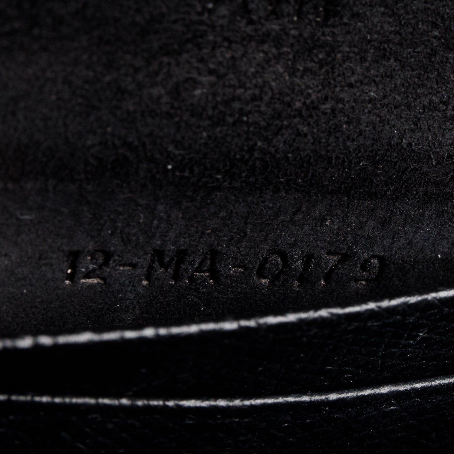 Christian Dior Black Grained Calfskin Saddle Belt Bag w/ Box & Receipt