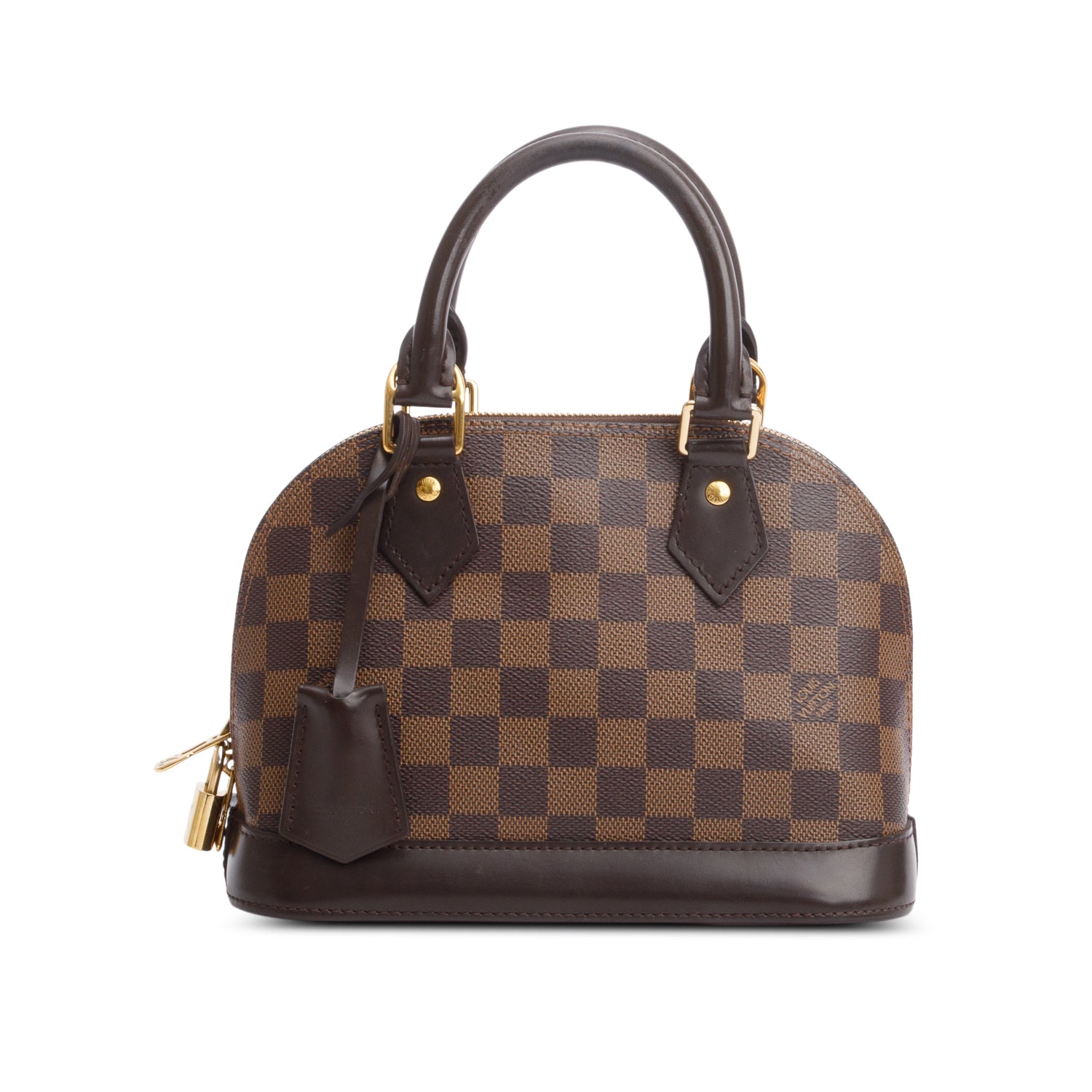Louis Vuitton 2020 Damier Ebene Alma BB w/ Strap