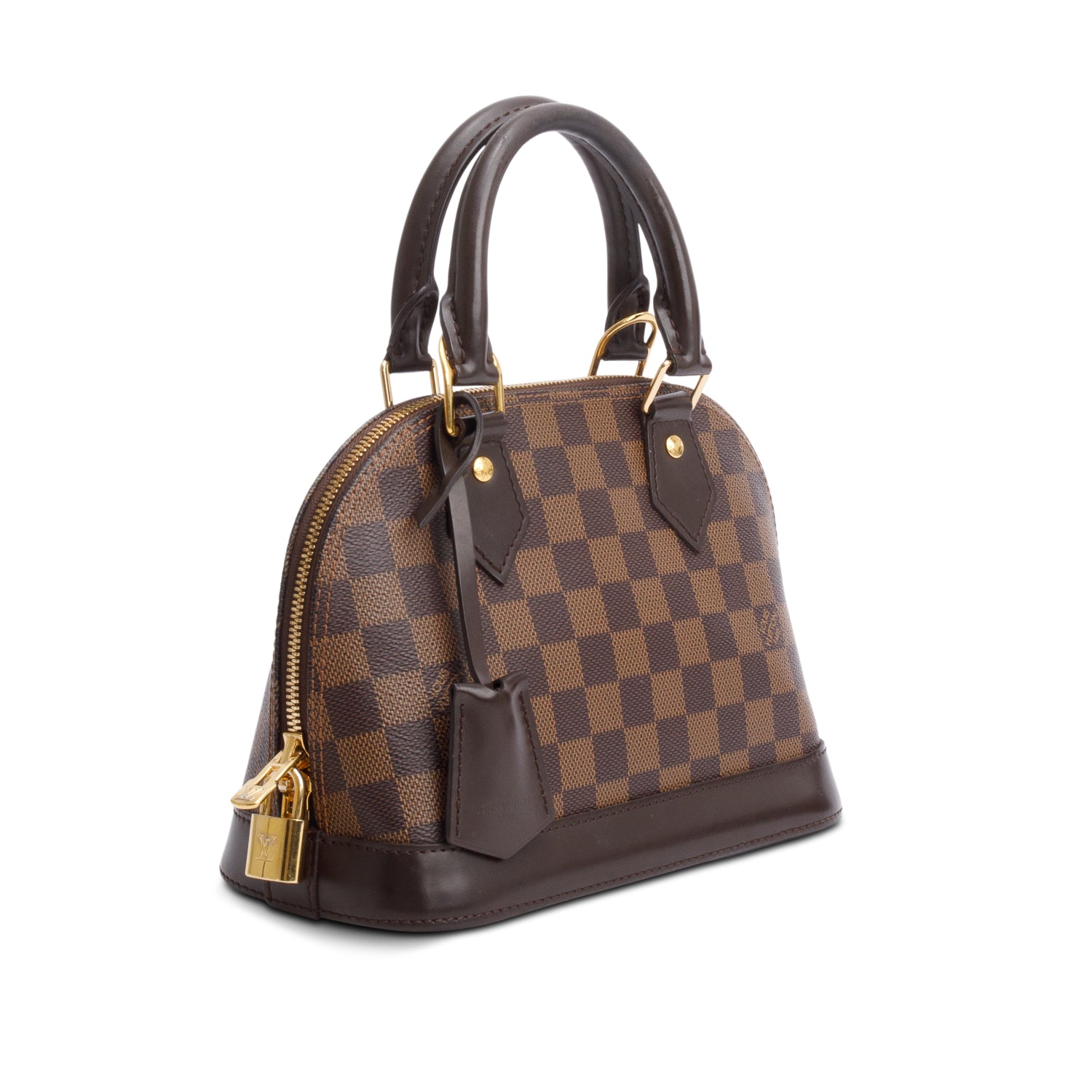 Louis Vuitton 2020 Damier Ebene Alma BB w/ Strap