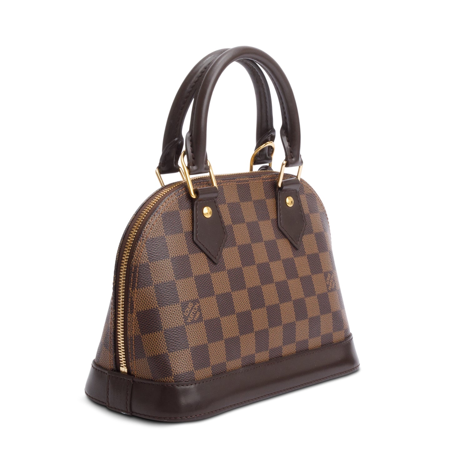 Louis Vuitton 2020 Damier Ebene Alma BB w/ Strap