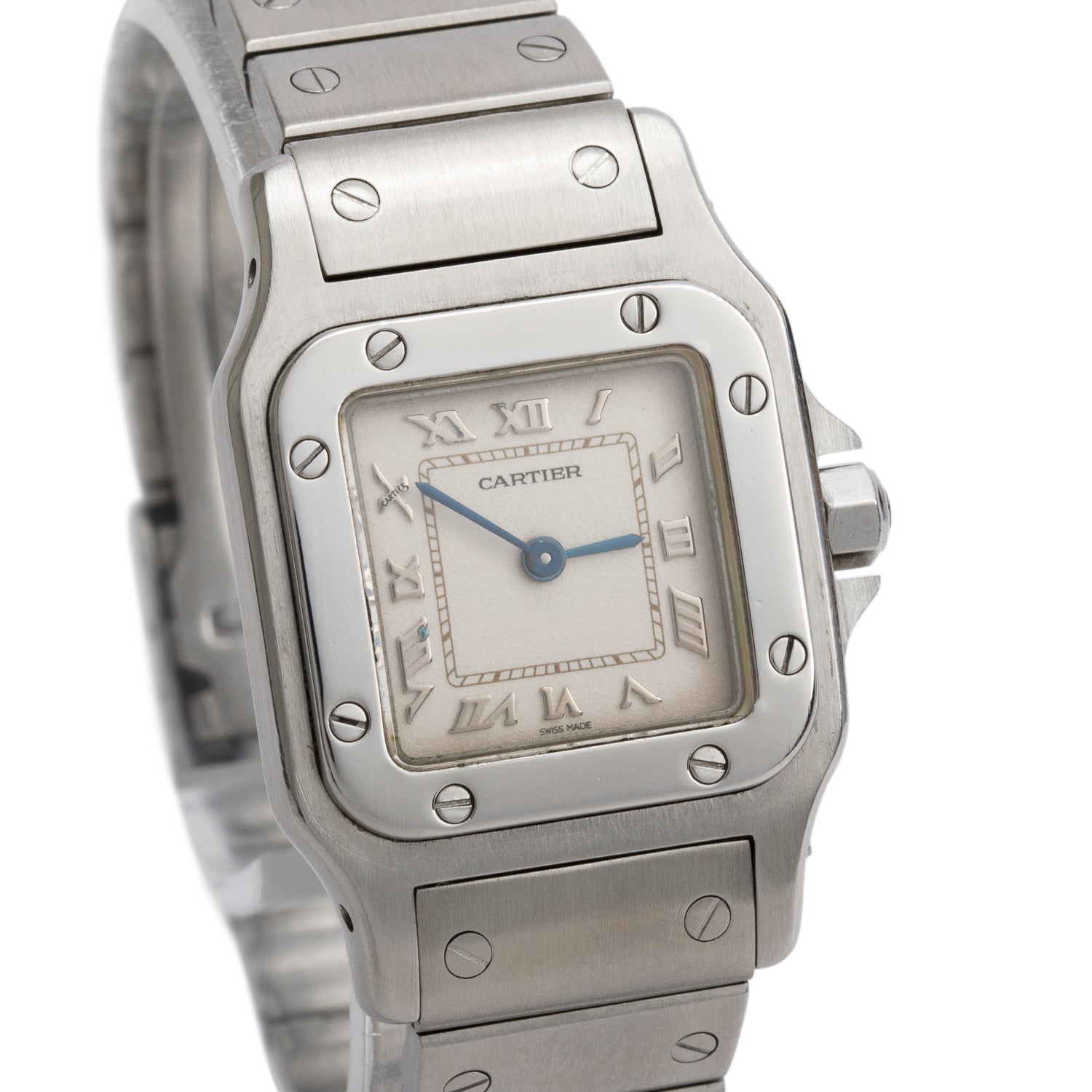Cartier Stainless Steel Santos de Cartier Galbee Watch, Small Model 1565