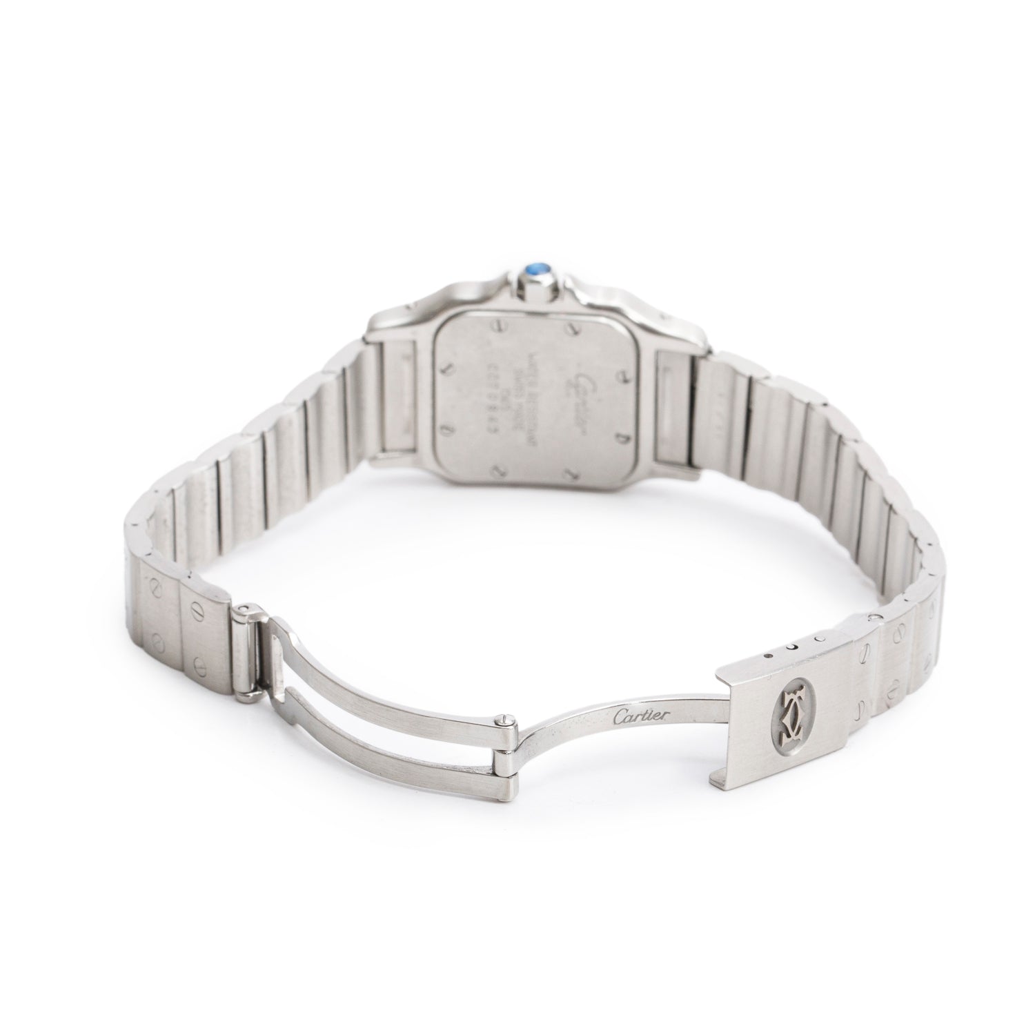 Cartier Stainless Steel Santos de Cartier Galbee Watch, Small Model 1565