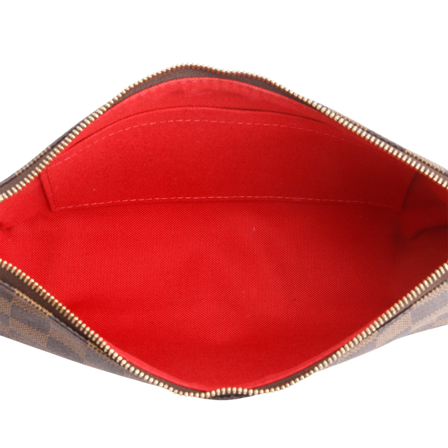 Louis Vuitton Damier Ebene Pochette Accessories w/ Strap