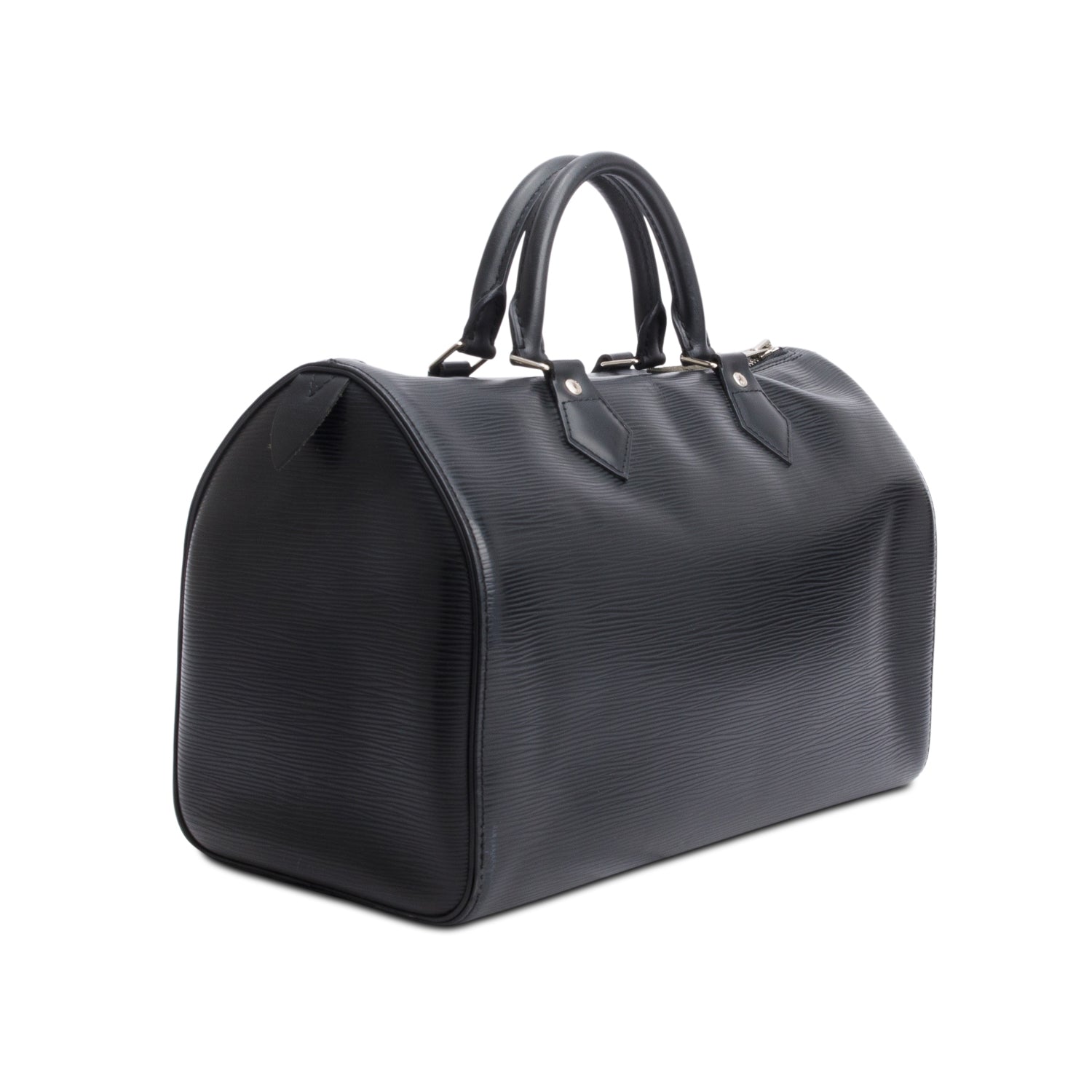 Louis Vuitton Black Epi Leather Speedy 35