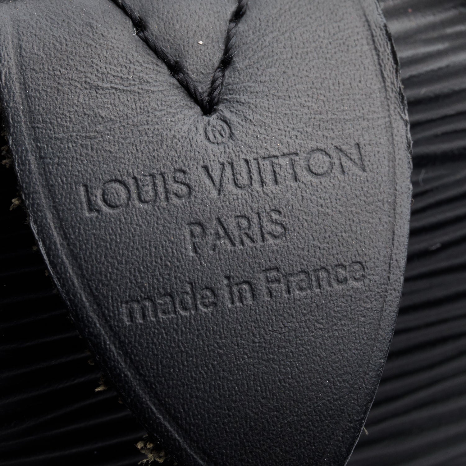 Louis Vuitton Black Epi Leather Speedy 35