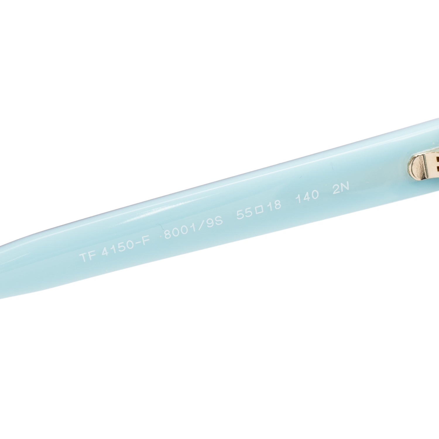 Tiffany & Co. TF4150-F Gold Tone Black Acetate Cat Eye Sunglasses w/ Box & Case