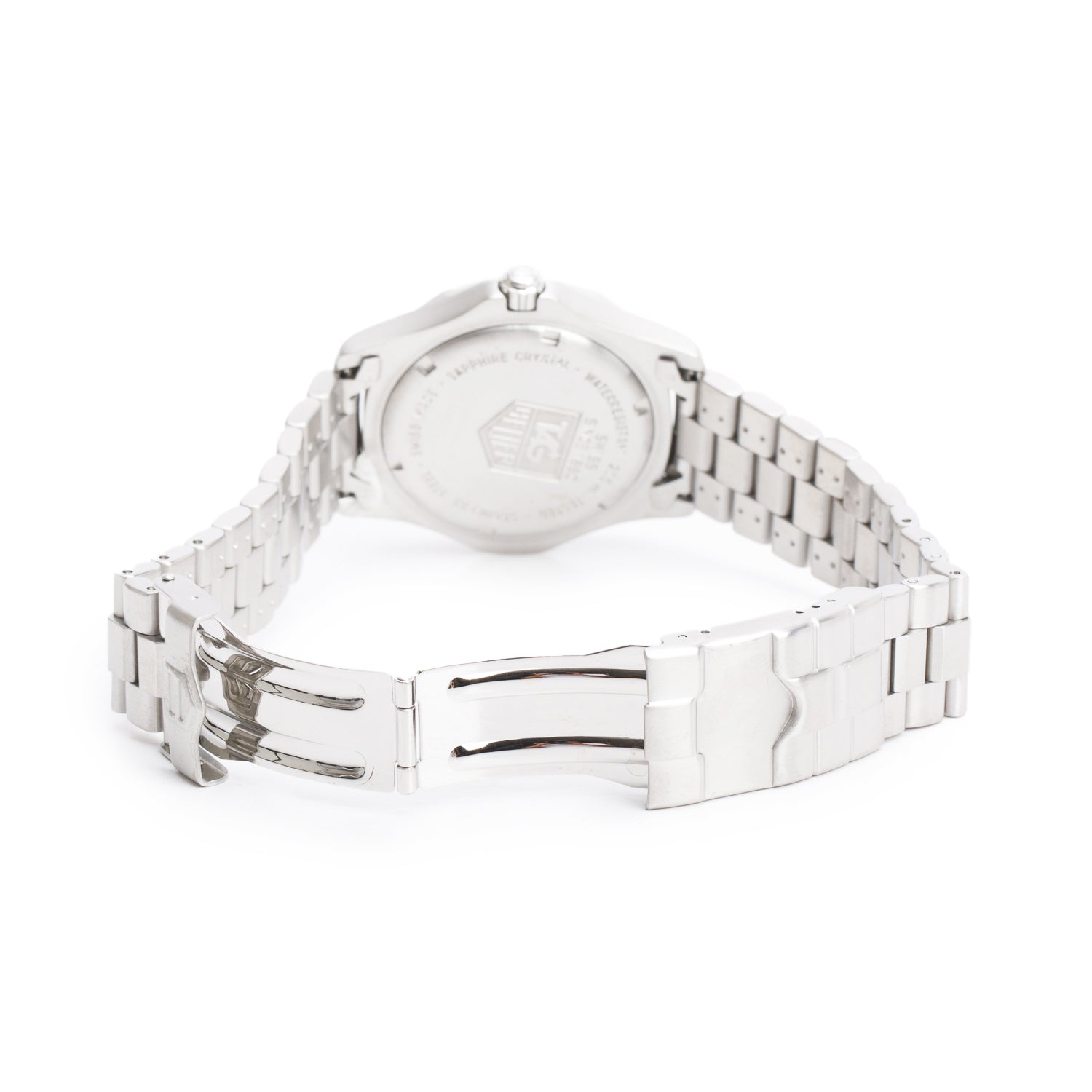 Tag Heuer Stainless Steel 2000 Professional 200M 38 MM Quartz Watch Black Dial WK1110-1 w/ Box