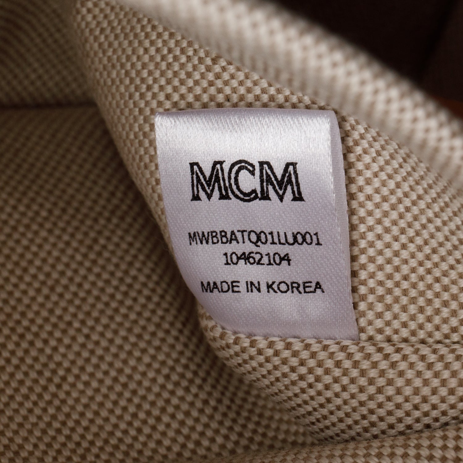 MCM Blue Denim Medium Boston Bag w/ Strap