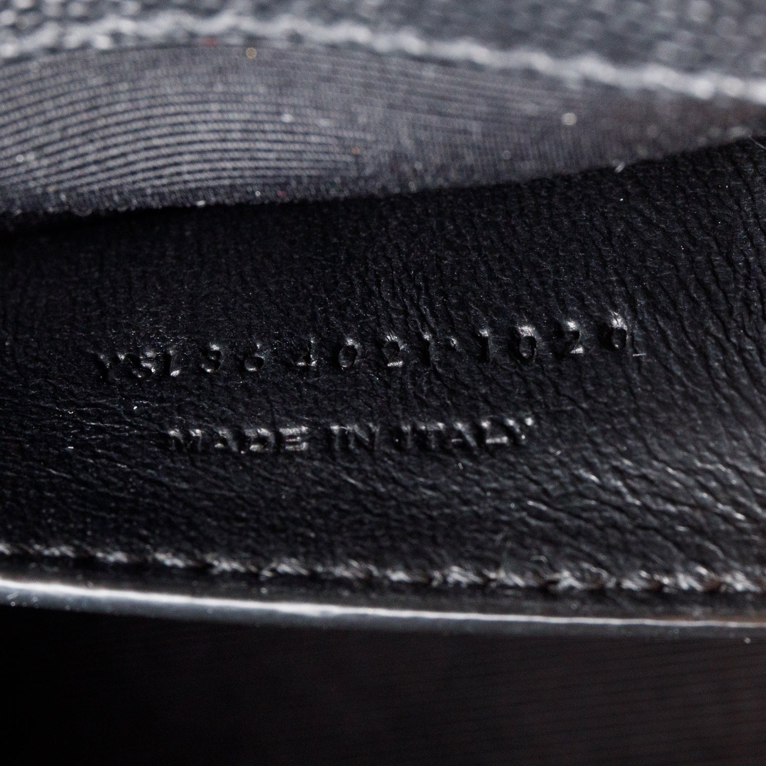 Saint Laurent 2020 So Black Grain De Poudre Leather Medium Kate Bag