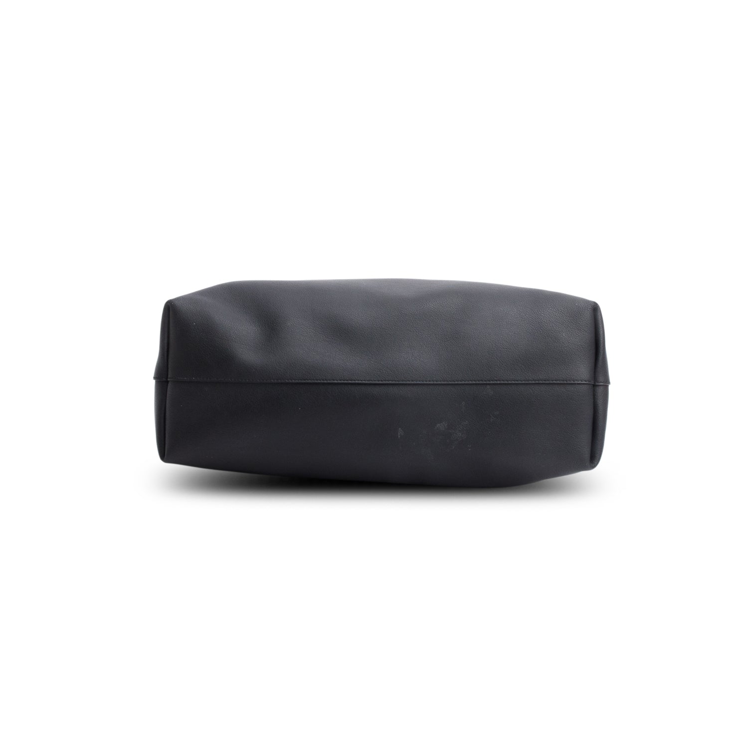 Saint Laurent Black Leather E/W Shopping Tote w/ Pouch