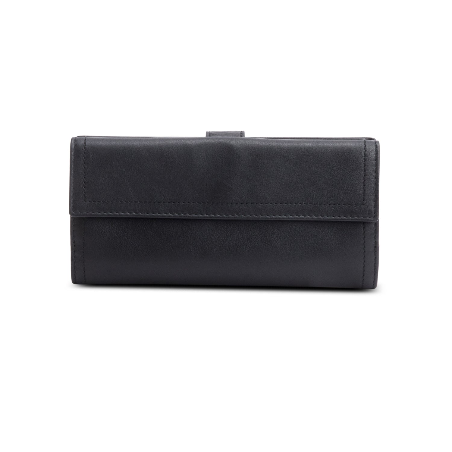 Gucci Black Calfskin Hysteria Continental Wallet w/ Box