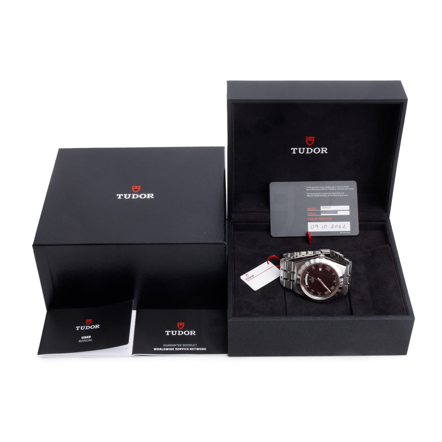 Tudor 2022 Stainless Steel Royal 41 MM Automatic Watch 28600 w/ Box & Papers