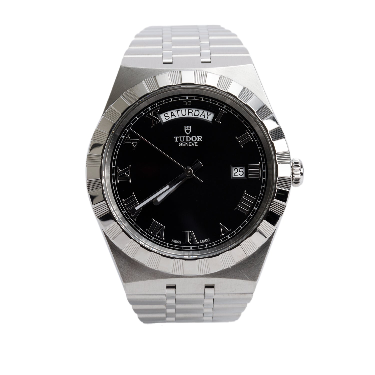 Tudor 2022 Stainless Steel Royal 41 MM Automatic Watch 28600 w/ Box & Papers