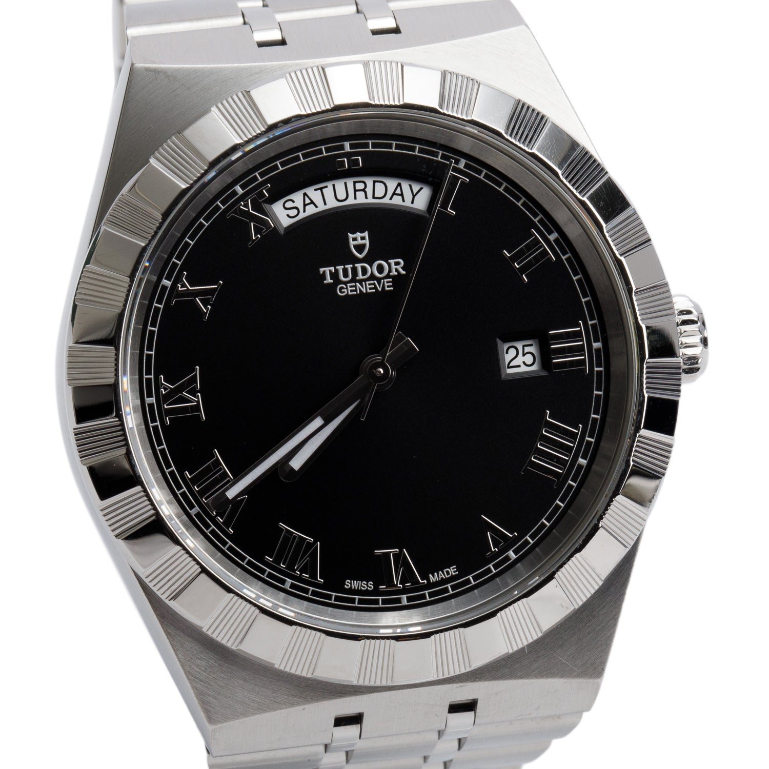 Tudor 2022 Stainless Steel Royal 41 MM Automatic Watch 28600 w/ Box & Papers