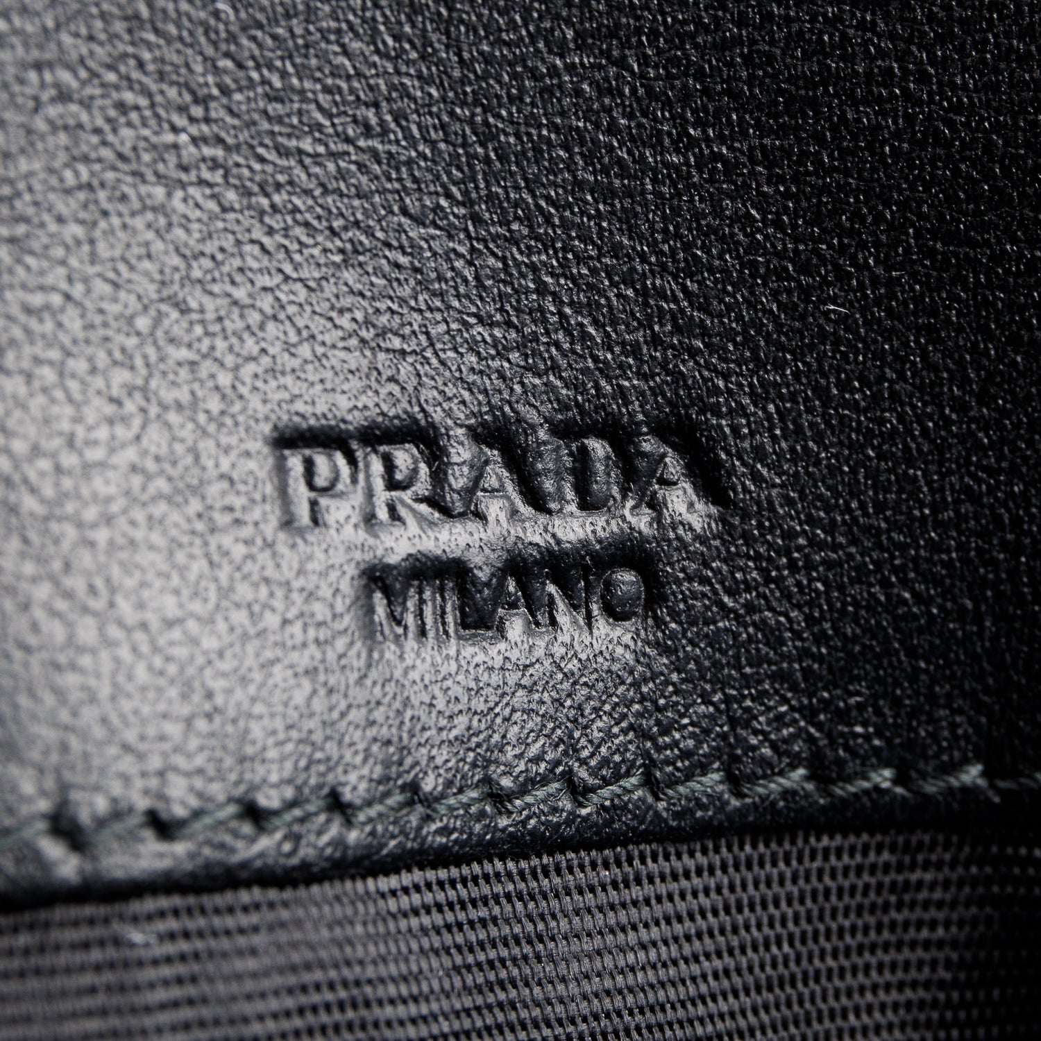 Prada Black Soft Calfskin Quilted Continental Wallet w/ Box