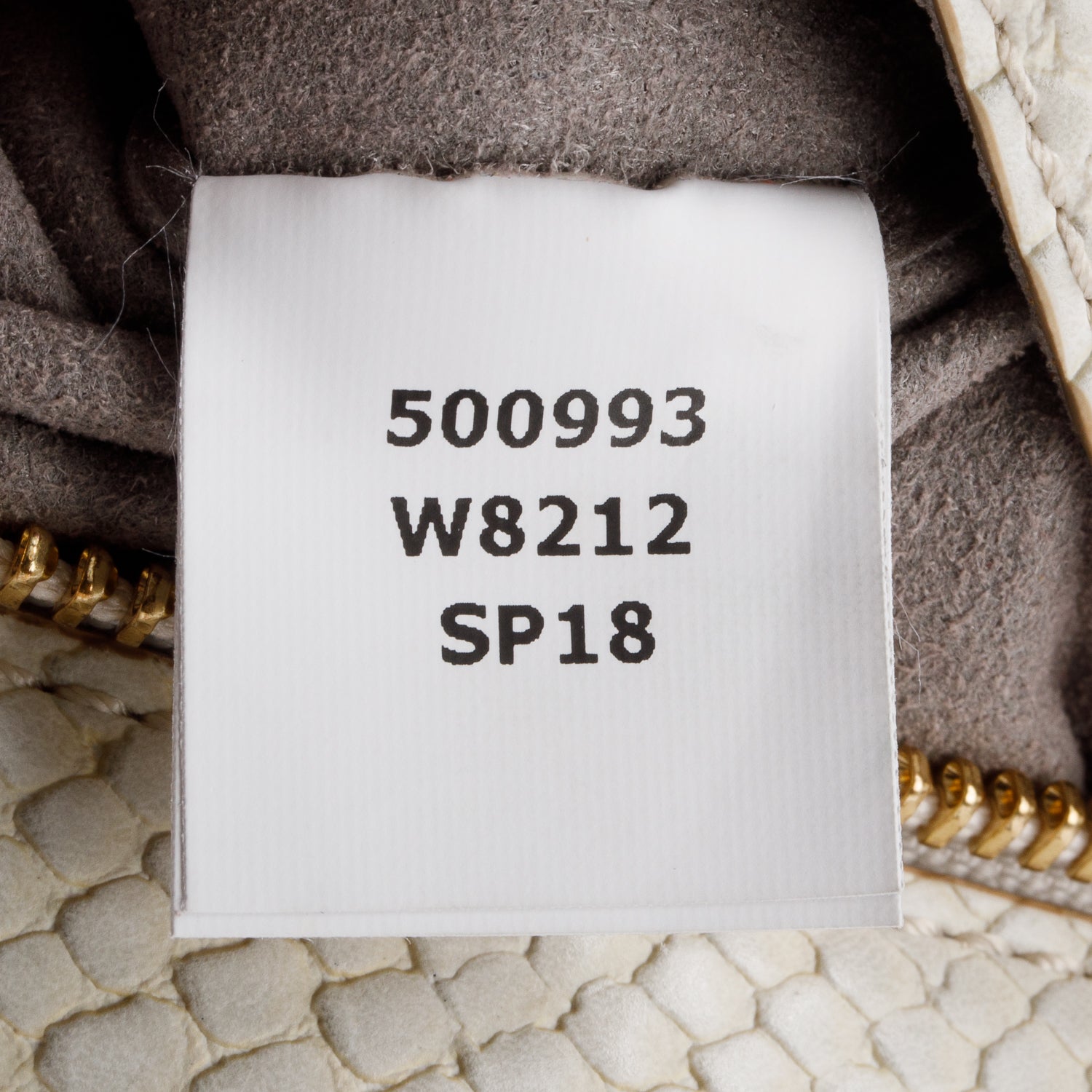 Stella McCartney White Embossed Faux Leather Small Star Camera Bag