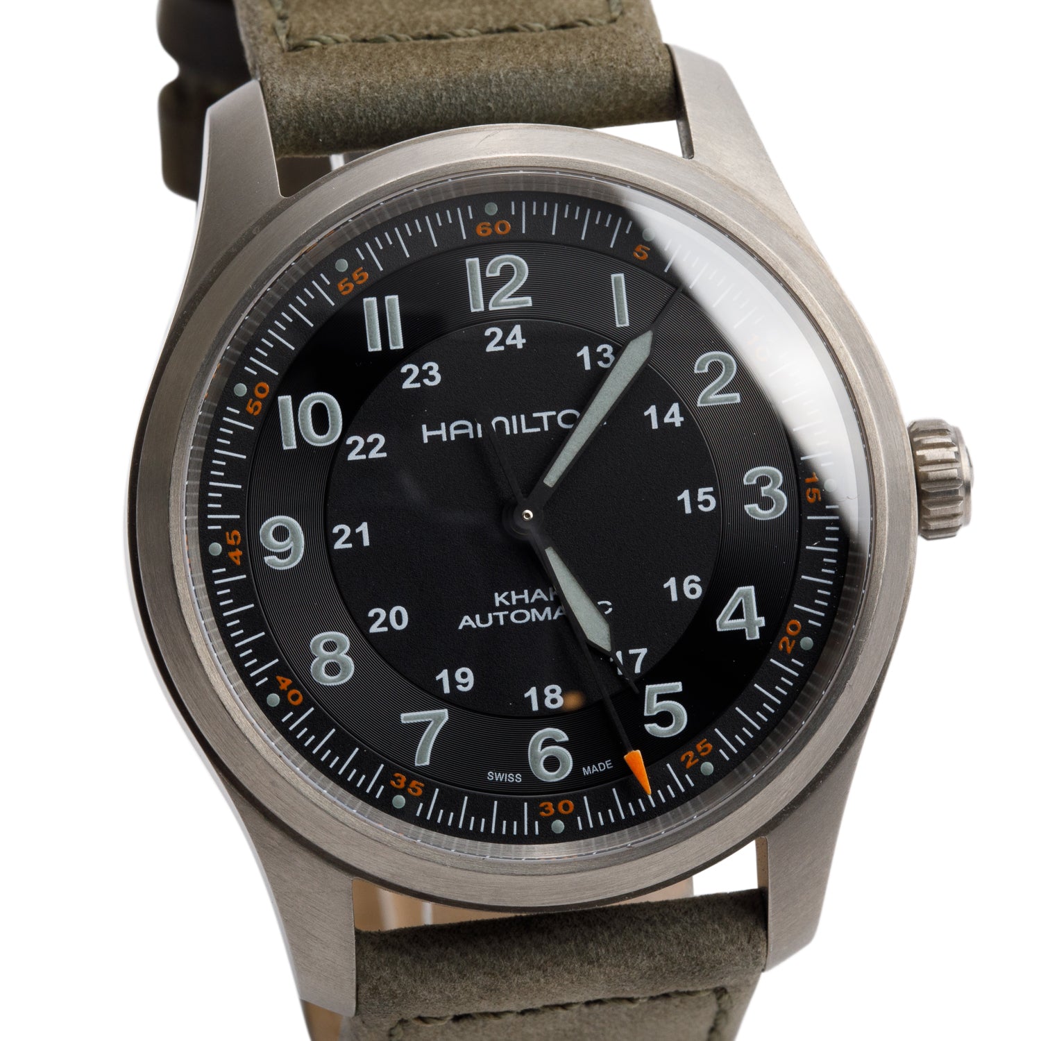 Hamilton Titanium Khaki Field 38 MM Automatic Watch H702050