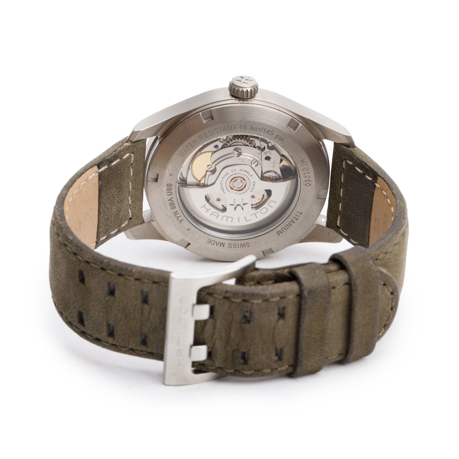 Hamilton Titanium Khaki Field 38 MM Automatic Watch H702050