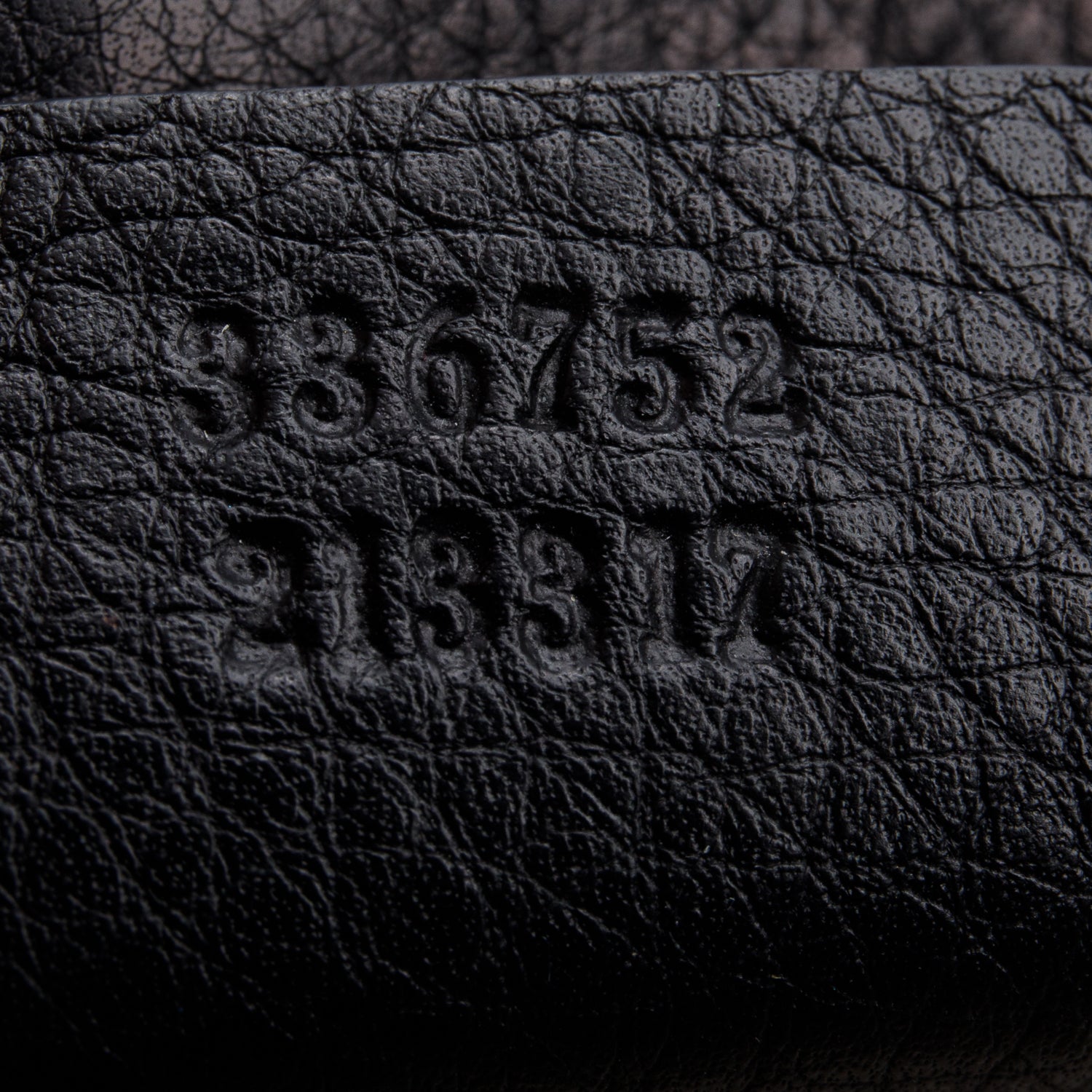 Gucci Black Leather Medium Soho Chain Crossbody Bag