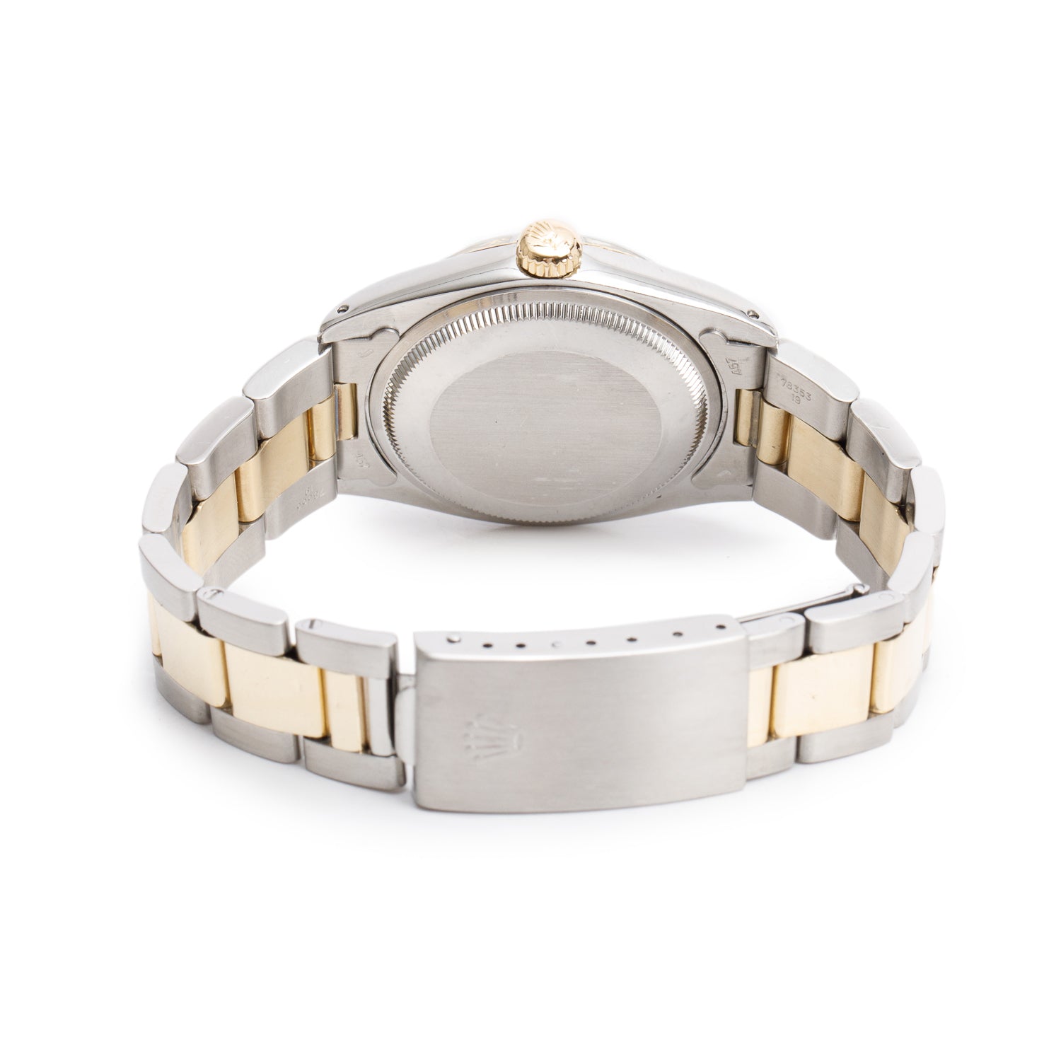 Rolex Vintage Stainless Steel & 18k Yellow Gold Air King Date 34 MM Watch 5701