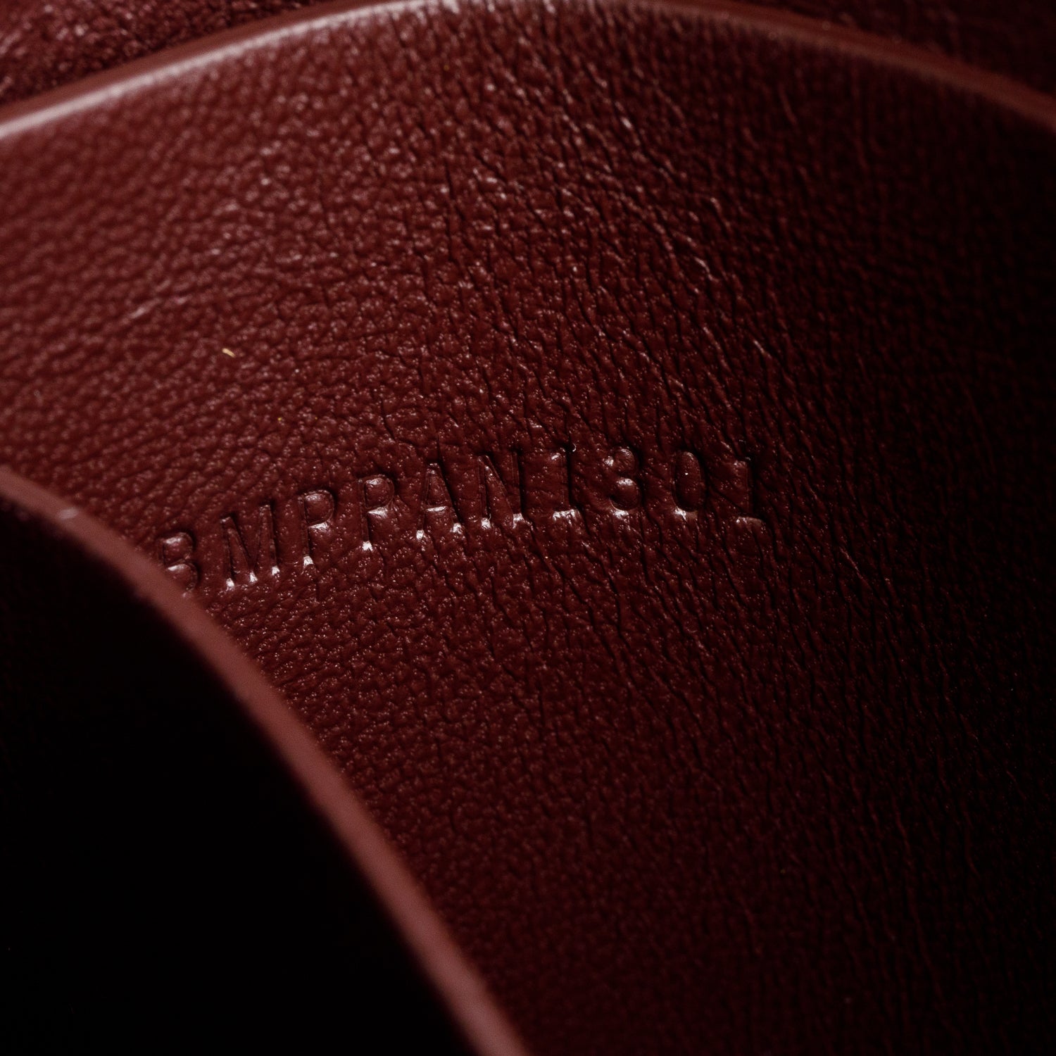 Burberry Burgundy & Red Smooth Calfskin Leather Medium Grace Bag