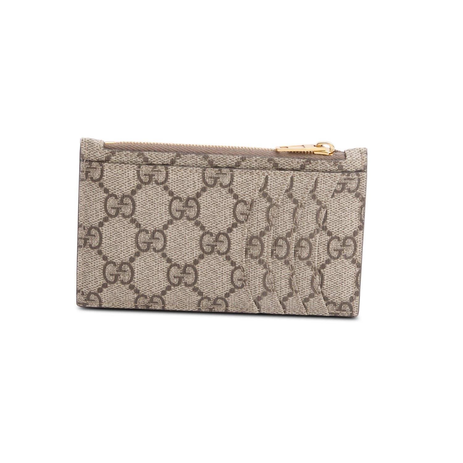 Gucci x Balenciaga GG Supreme Monogram Zip Card Case